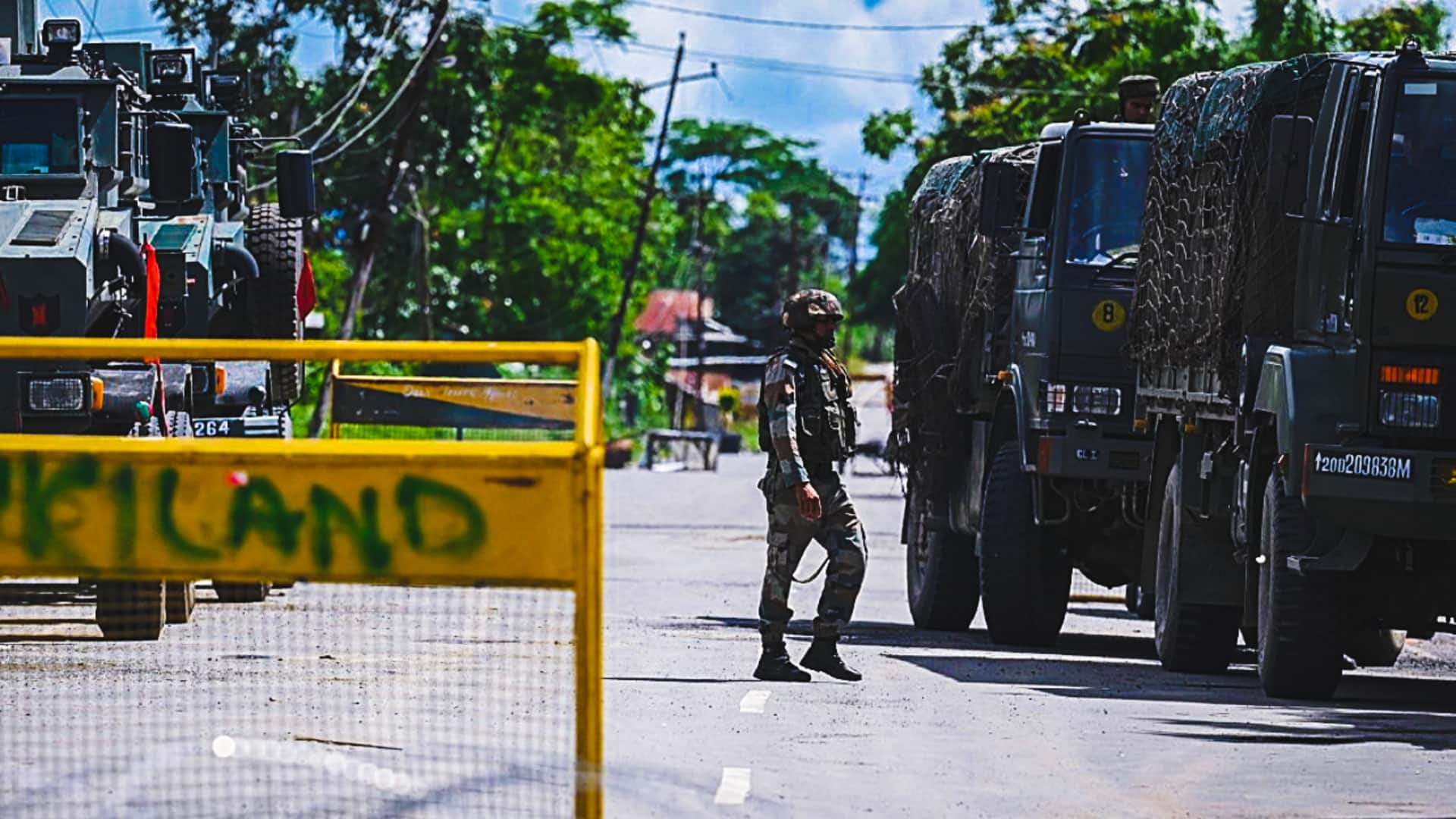 मणिपुर के बिष्णुपुर में संदिग्ध कुकी उग्रवादियों ने घर पर रॉकेट दागा, 2 बच्चों की मौत