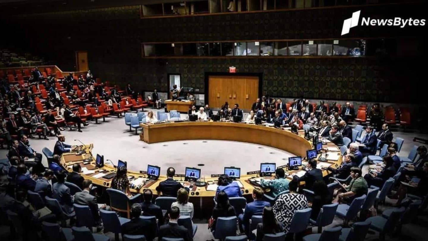 भारत की अध्यक्षता वाले UNSC ने आतंकवाद पर बयान से हटाया तालिबान का जिक्र