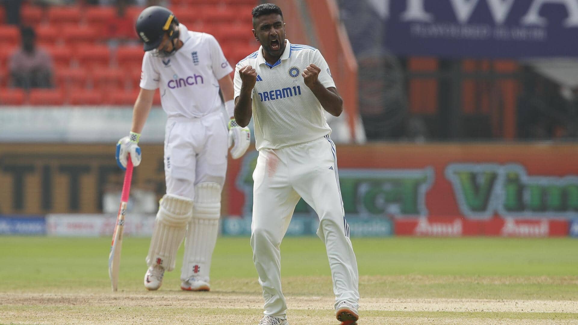 भारत बनाम इंग्लैंड, पहला टेस्ट: रविचंद्रन अश्विन ने दूसरी पारी में भी झटके 3 विकेट