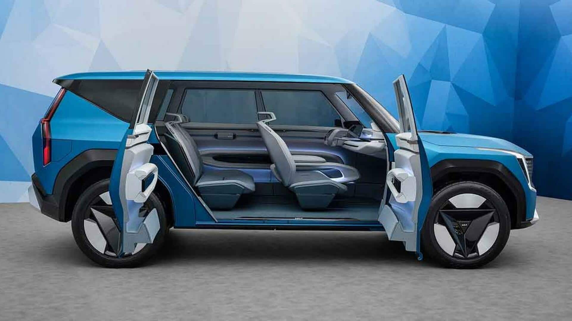 किआ EV9 इलेक्ट्रिक कार ADAS तकनीक से होगी लैस, जल्द लॉन्च होने की उम्मीद  