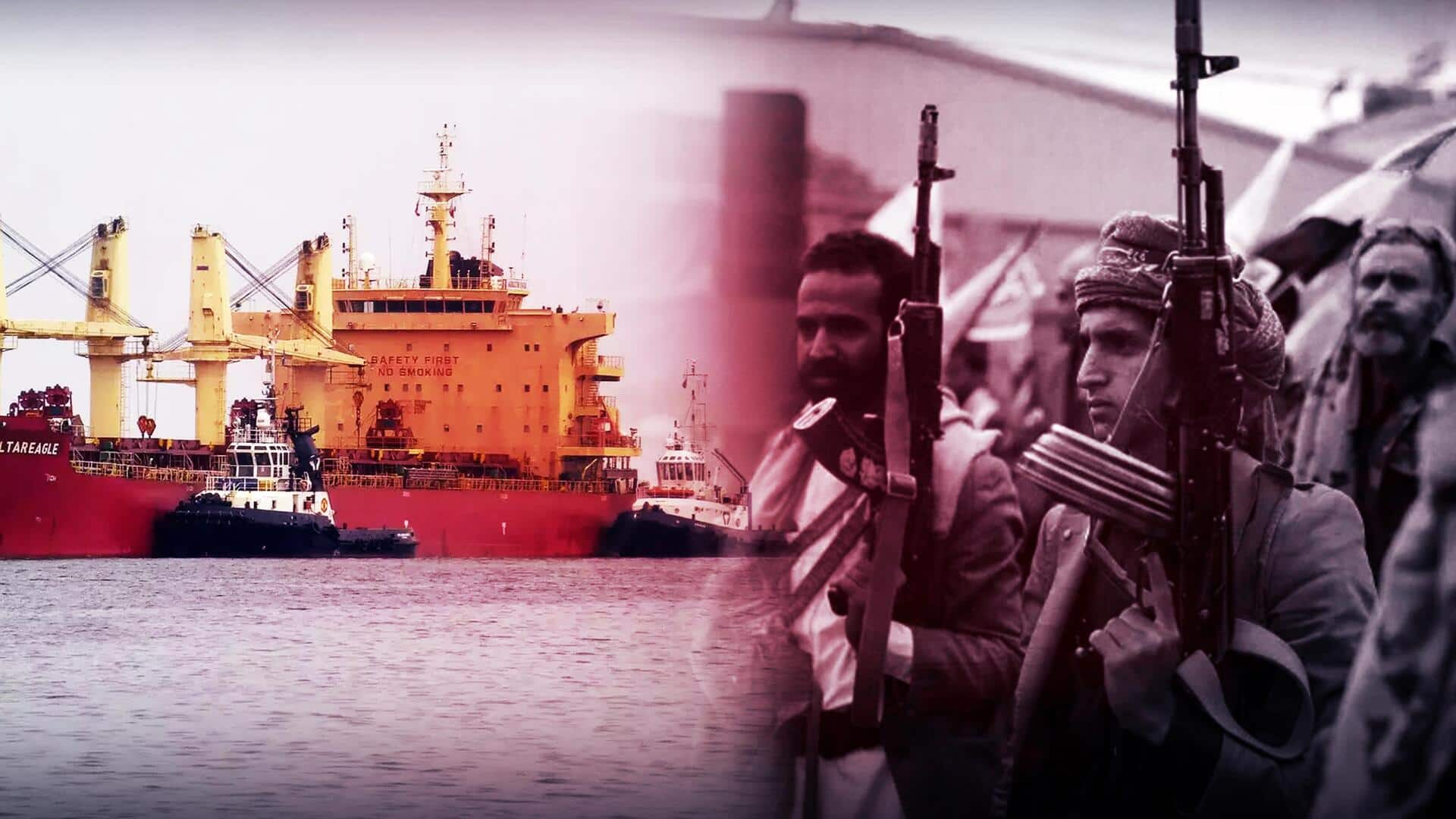 हूती विद्रोहियों ने लाल सागर में फिर किया जहाज पर हमला, अमेरिका ने की जवाबी कार्रवाई