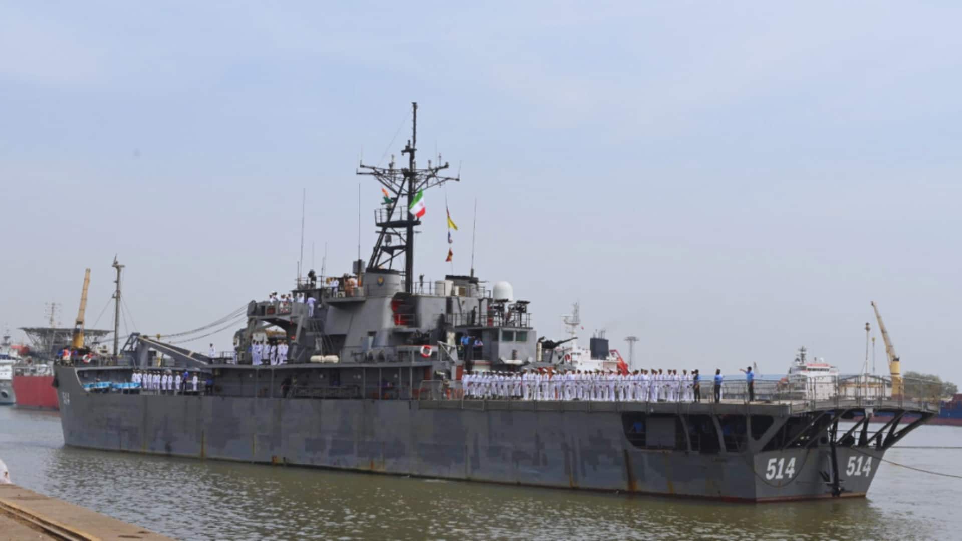 ईरानी युद्धपोत तकनीकी खराबी के बाद भारत में, 183 नौसैनिकों को कोच्चि में मिली शरण- रिपोर्ट