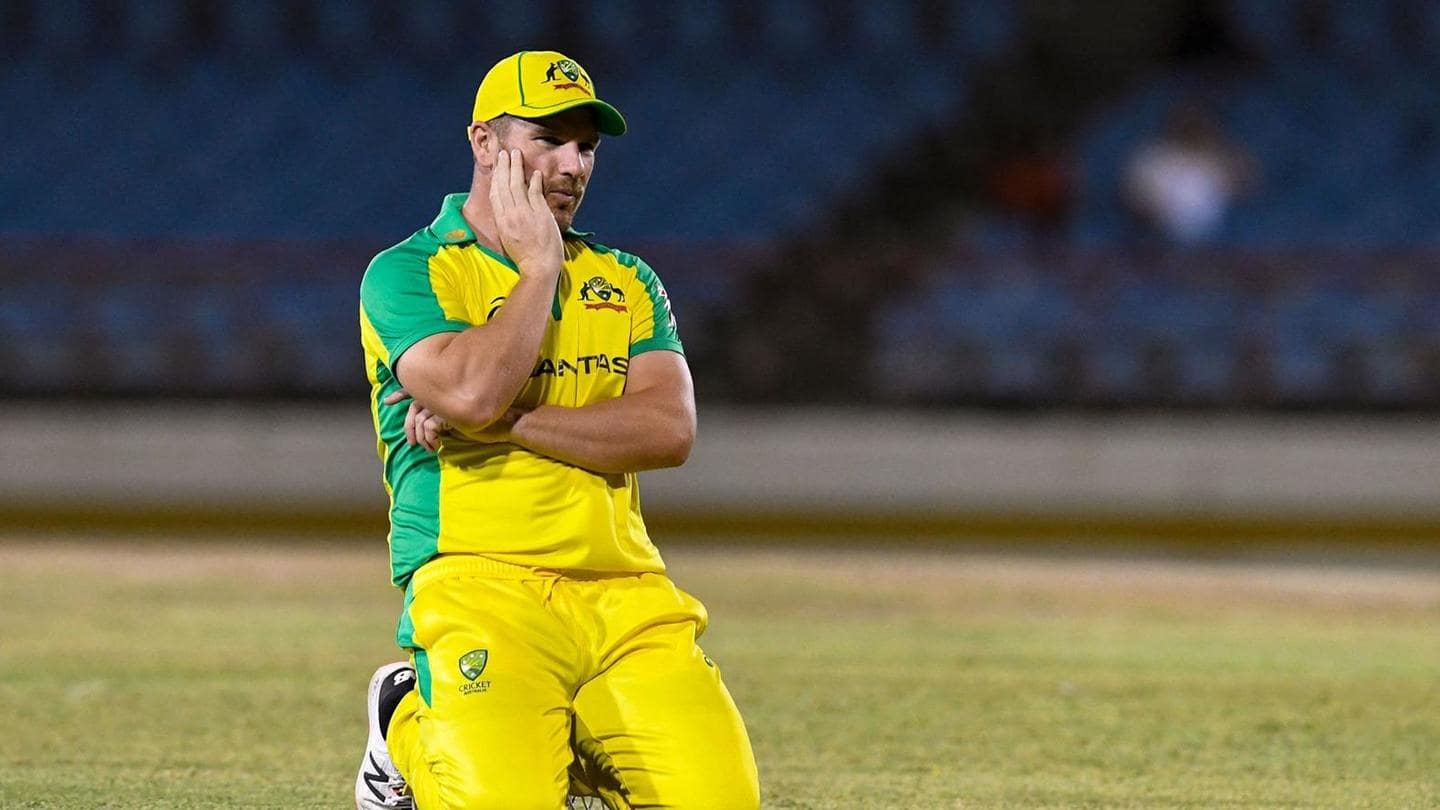 वेस्टइंडीज बनाम ऑस्ट्रेलिया: वनडे सीरीज से बाहर हो सकते हैं चोटिल आरोन फिंच
