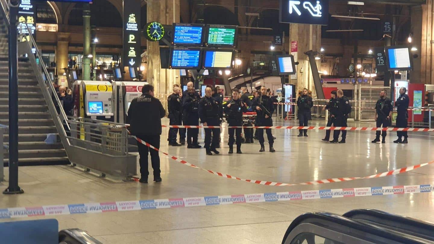फ्रांसः पेरिस के रेलवे स्टेशन पर चाकूबाजी की घटना, हमलें में 6 घायल