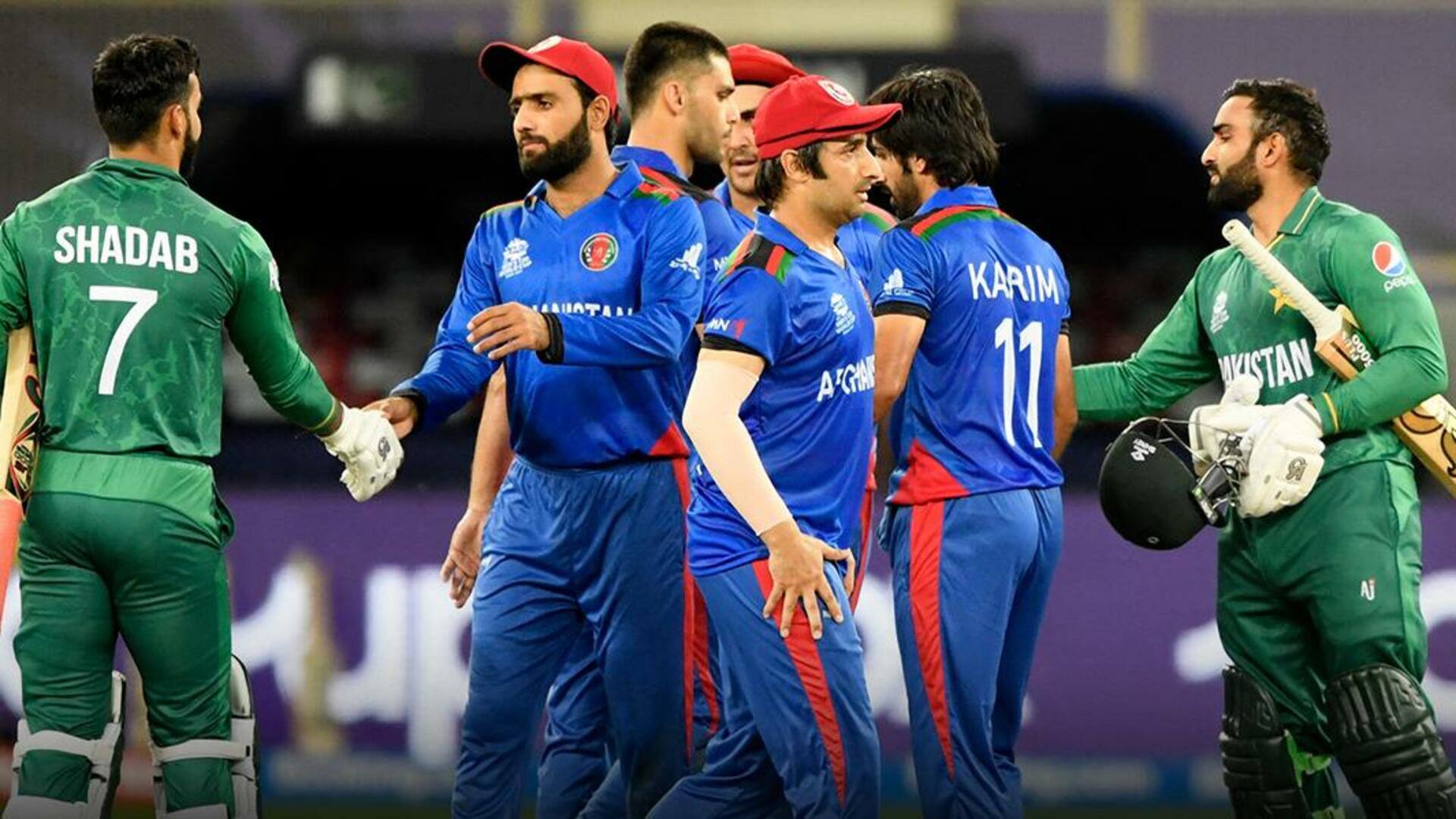 अफगानिस्तान बनाम पाकिस्तान: टी-20 अंतरराष्ट्रीय में दोनों टीमों का एक-दूसरे के खिलाफ कैसा रहा है प्रदर्शन? 