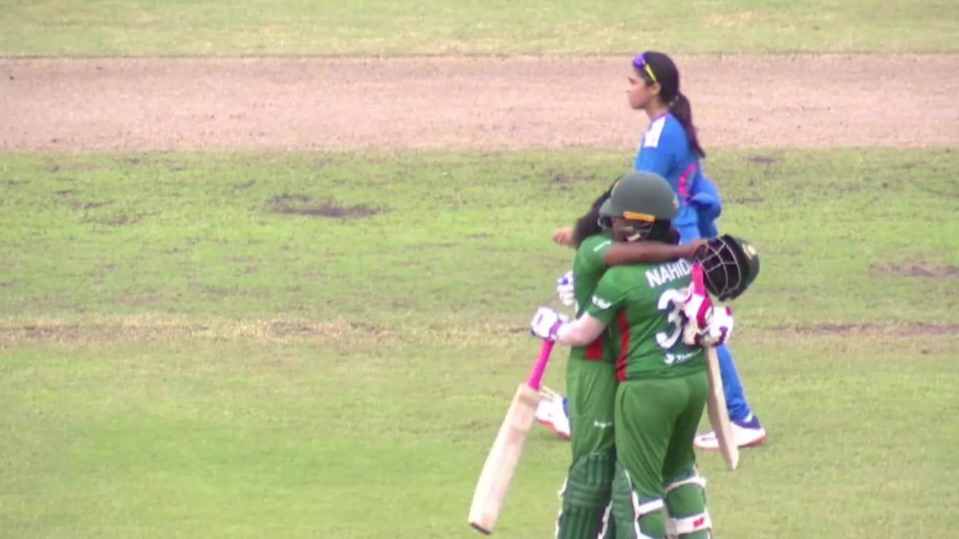 तीसरा टी-20: बांग्लादेश महिला क्रिकेट टीम ने भारत को 4 विकेट से हराया, ये बने रिकॉर्ड्स