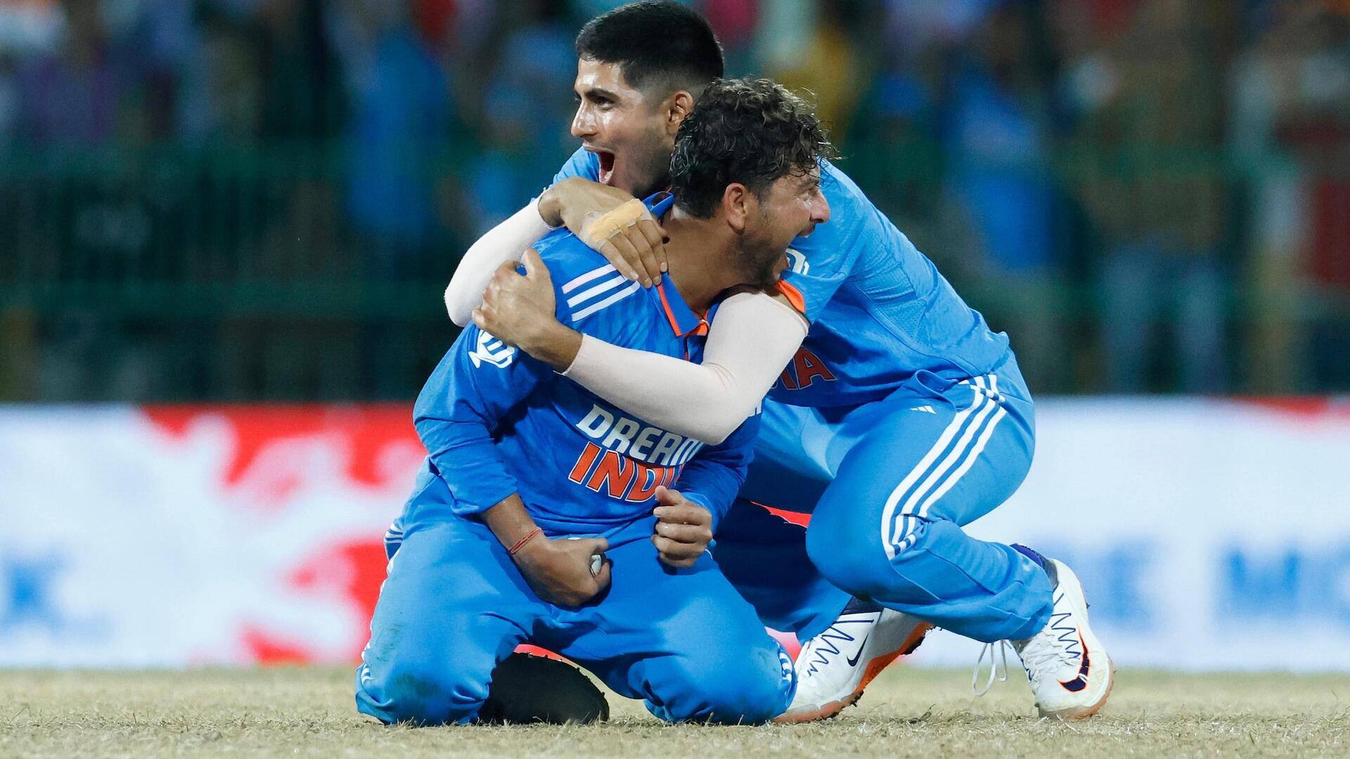 भारत बनाम श्रीलंका: कुलदीप वनडे में दूसरे सबसे तेज 150 विकेट लेने वाले भारतीय गेंदबाज बने
