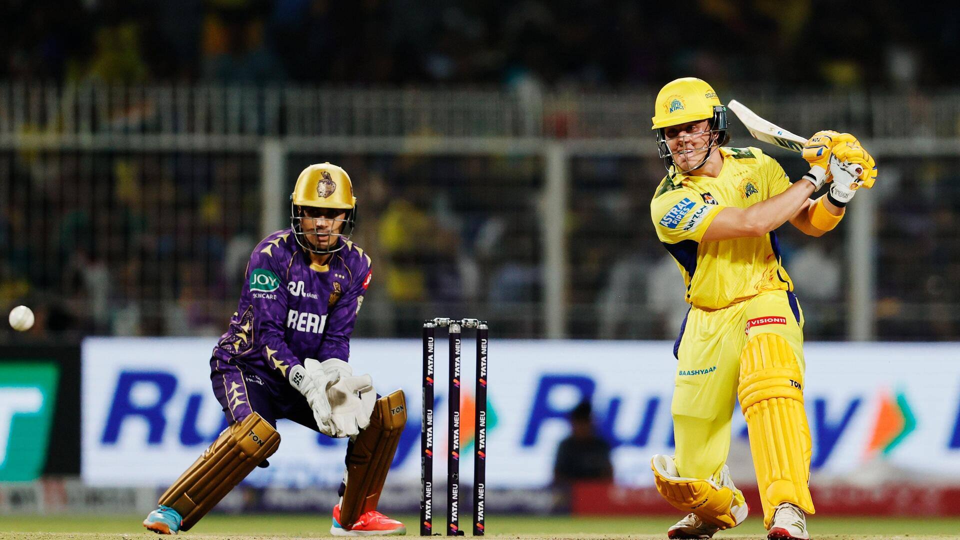 IPL 2025: डेवाल्ड ब्रेविस ने KKR के खिलाफ लगाया अर्धशतक, बने हमारे 'प्लेयर ऑफ द डे' IPL 2025: डेवाल्ड ब्रेविस ने KKR के खिलाफ लगाया अर्धशतक, बने हमारे 'प्लेयर ऑफ द डे'