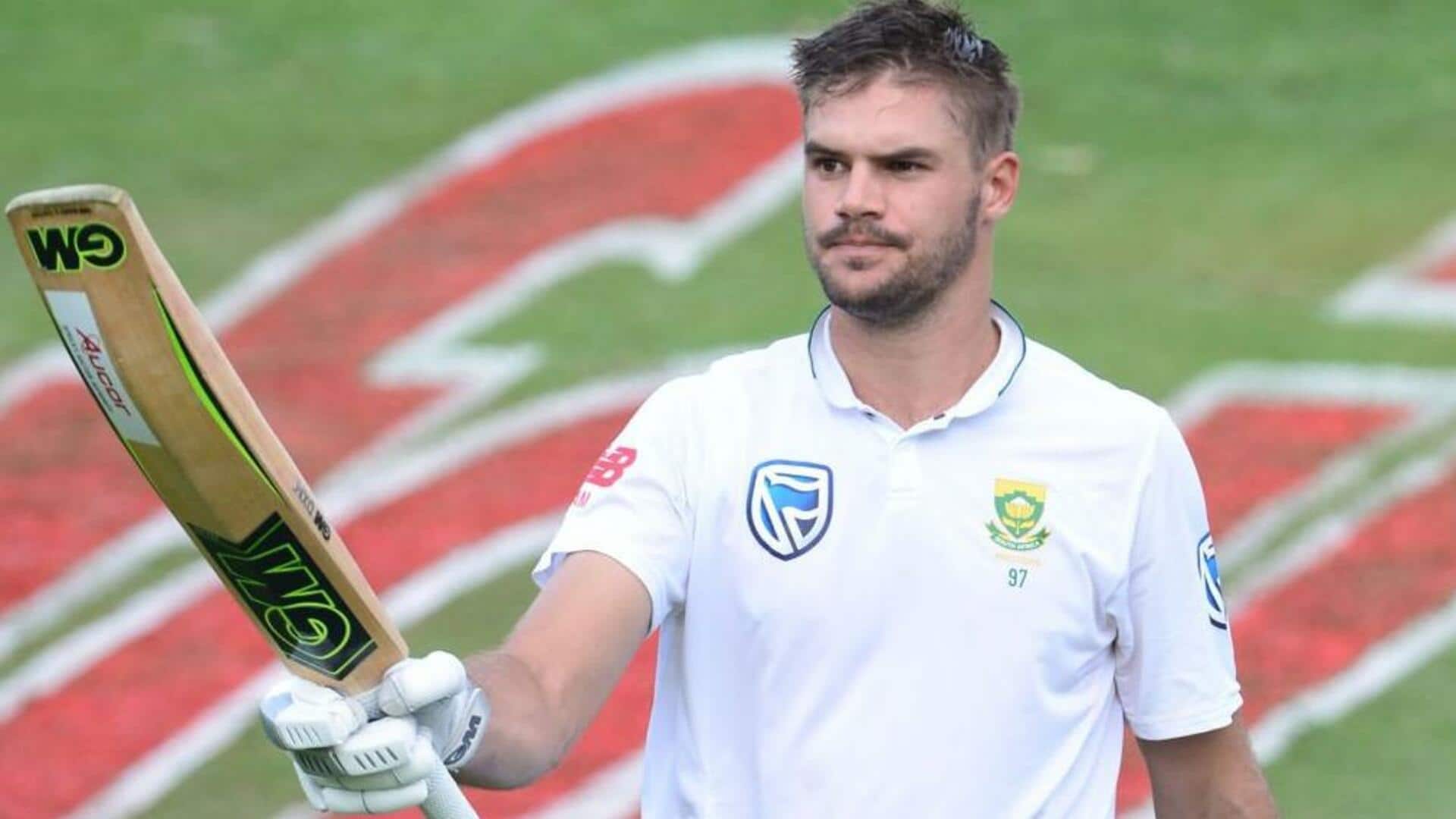 दक्षिण अफ्रीका बनाम वेस्टइंडीज: एडेन मार्करम 7वां टेस्ट शतक जड़ने से चूके, जानिए उनके आंकड़े 
