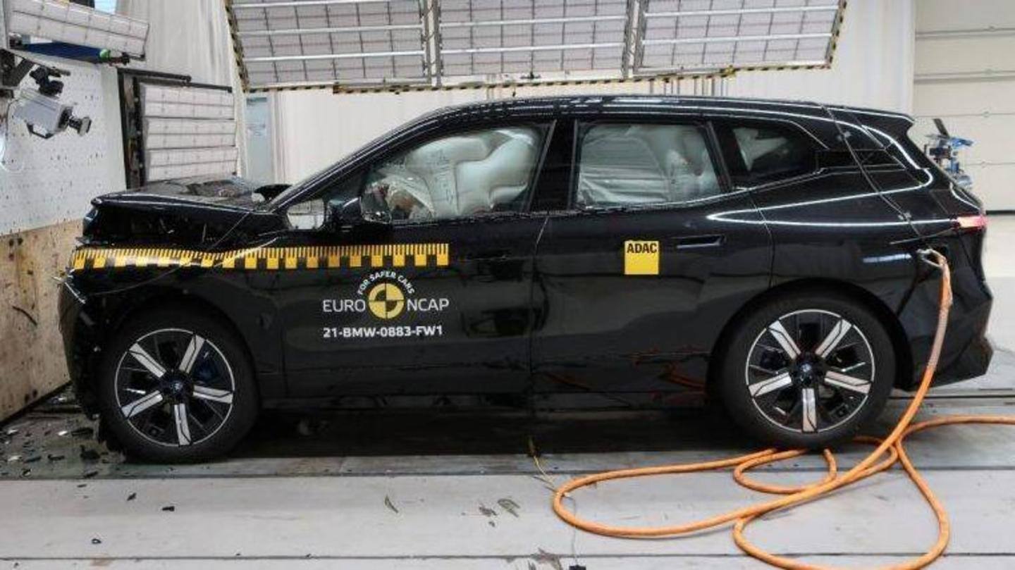 BMW iX बनी सबसे सुरक्षित इलेक्ट्रिक SUV, यूरो NCAP टेस्ट में मिली 5-स्टार सेफ्टी रेटिंग
