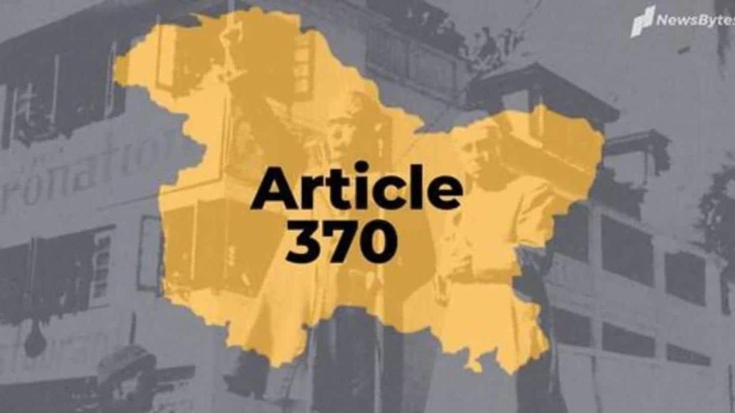 अनुच्छेद 370 पर ये बोले आजाद अनुच्छेद 370 पर ये बोले आजाद