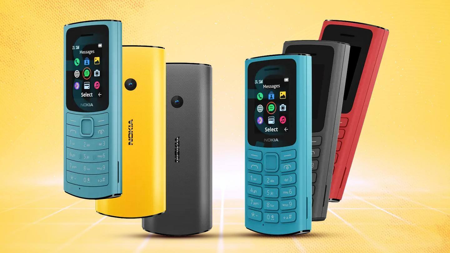 नोकिया ने लॉन्च किया सस्ता 4G फीचर फोन, कीमत 3,000 रुपये से भी कम