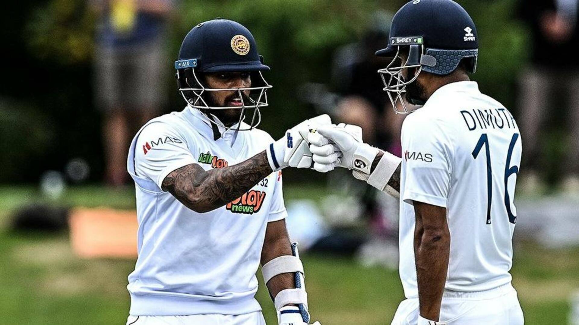 पहला टेस्ट: न्यूजीलैंड के खिलाफ करुणारत्ने और मेंडिस ने लगाए अर्धशतक, श्रीलंका के नाम रहा दिन