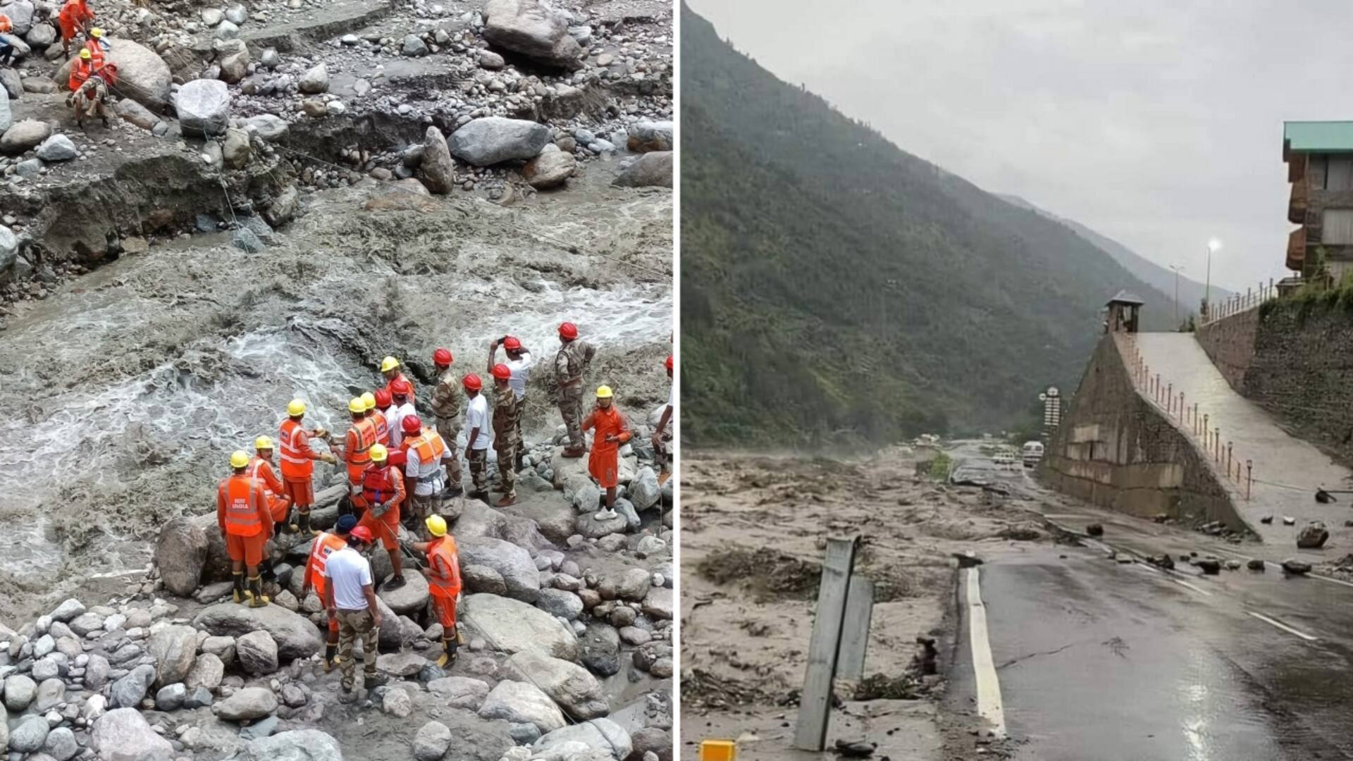 मानसून: हिमाचल में 128 सड़कें बंद, उत्तर प्रदेश के 5 जिलों में बाढ़ जैसे हालात 