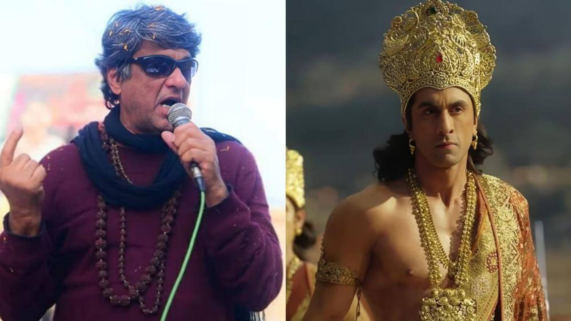 'रामायण' के एक्शन पर बुरी तरह भड़के मुकेश खन्ना, बोले- राम को रजनीकांत बना दिया