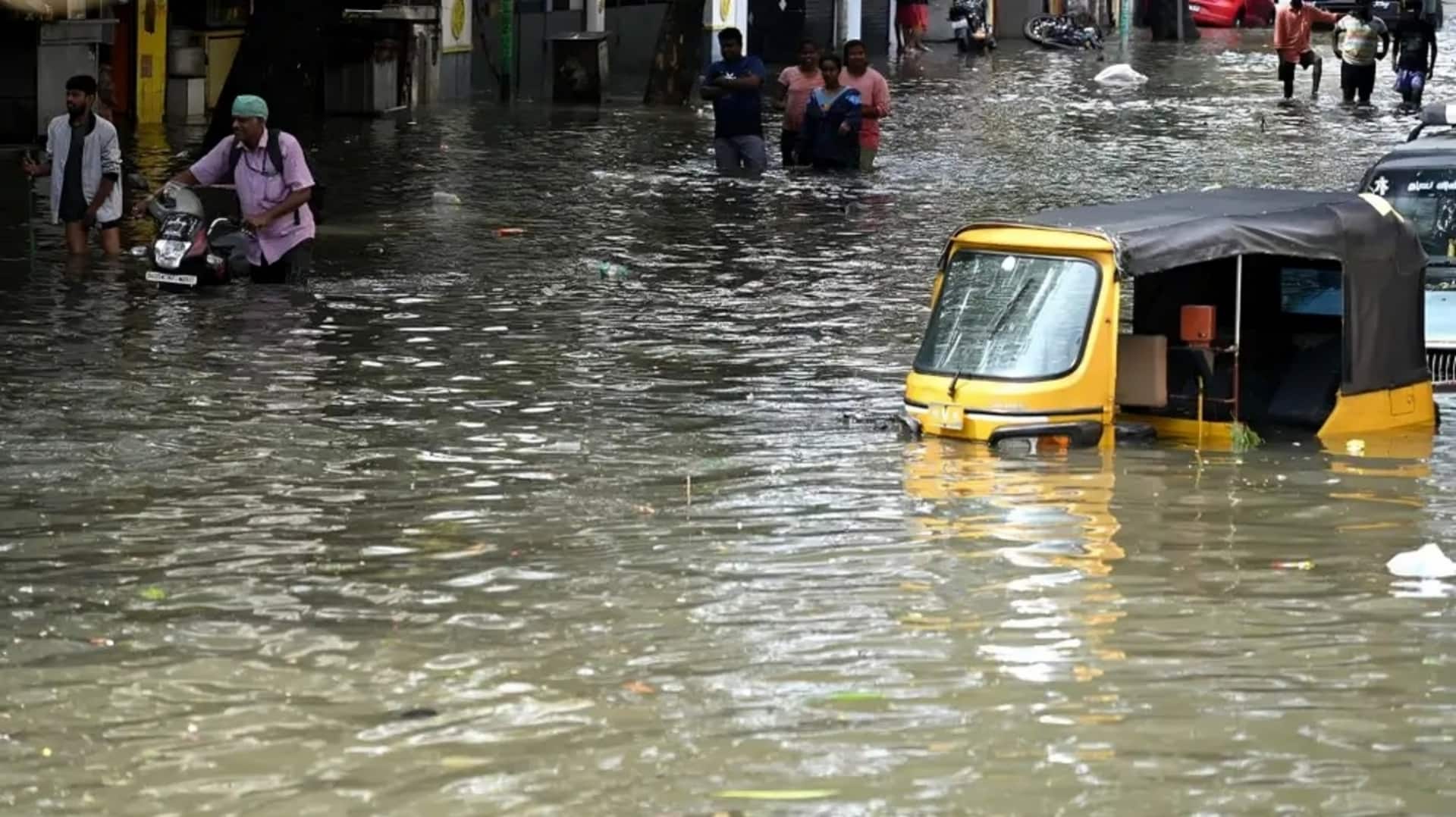 तमिलनाडु में चक्रवात 'दित्वाह' का असर, चेन्नई समेत कई जिलों में स्कूल-कॉलेज बंद