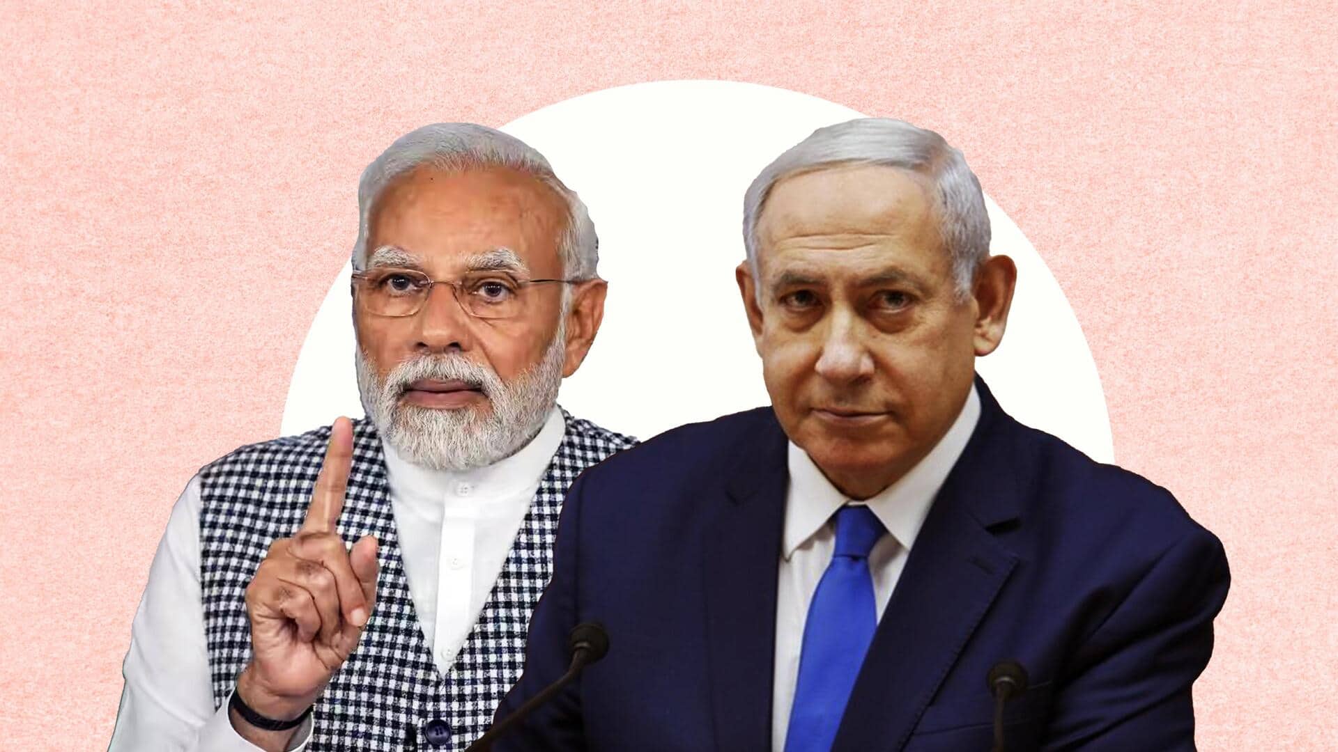 इजरायल के प्रधानमंत्री नेतन्याहू ने किया प्रधानमंत्री मोदी को फोन, मोदी बोले- भारत इजरायल के साथ
