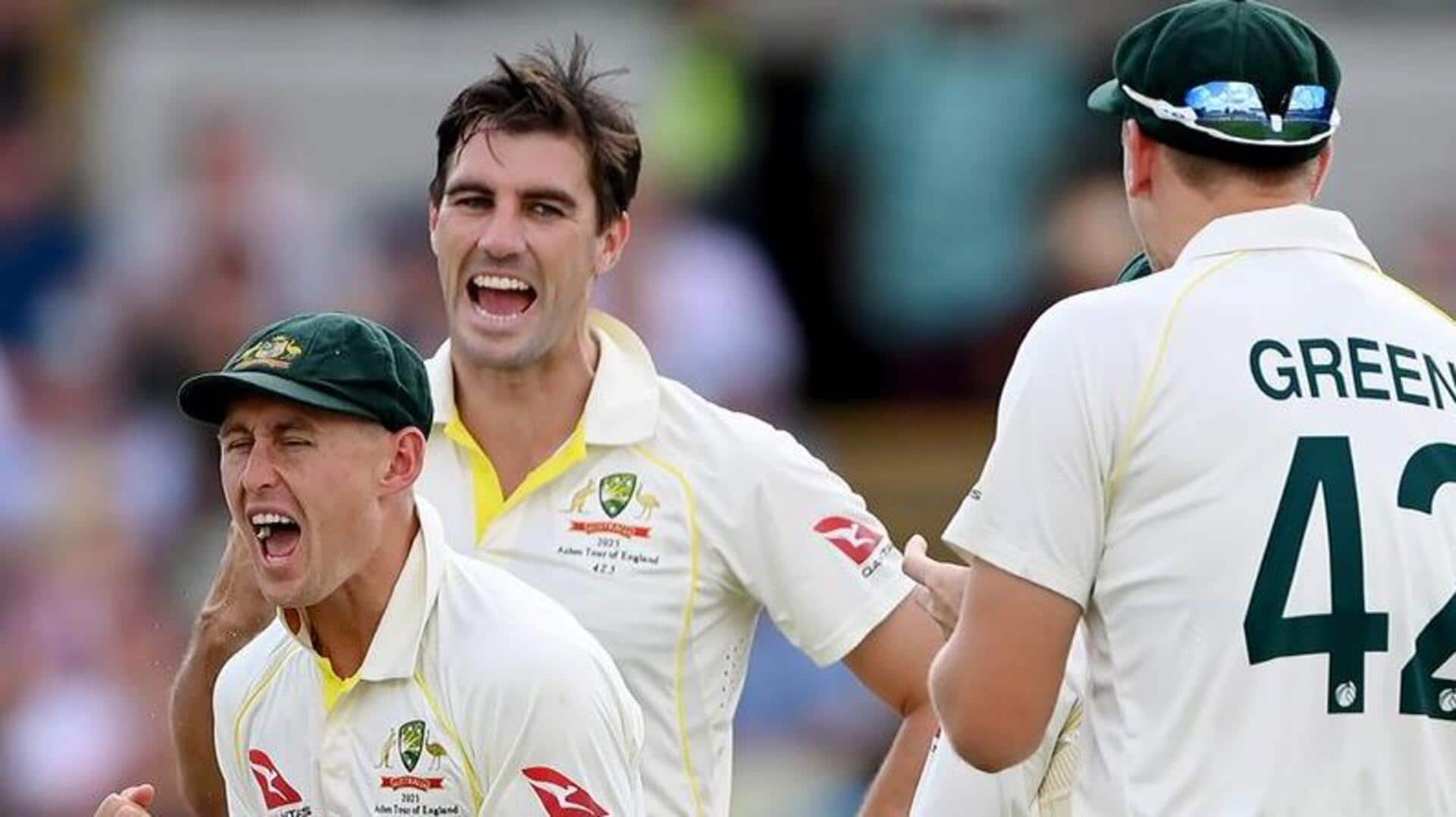 इंग्लैंड बनाम ऑस्ट्रेलिया: पैट कमिंस ने झटके 4 विकेट, जानिए उनके आंकड़े