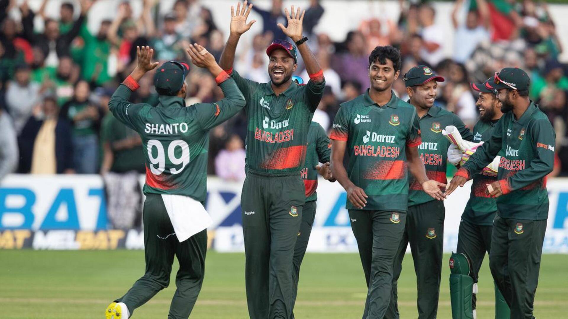 अफगानिस्तान के खिलाफ वनडे सीरीज के लिए बांग्लादेश टीम का ऐलान, तस्कीन की हुई वापसी