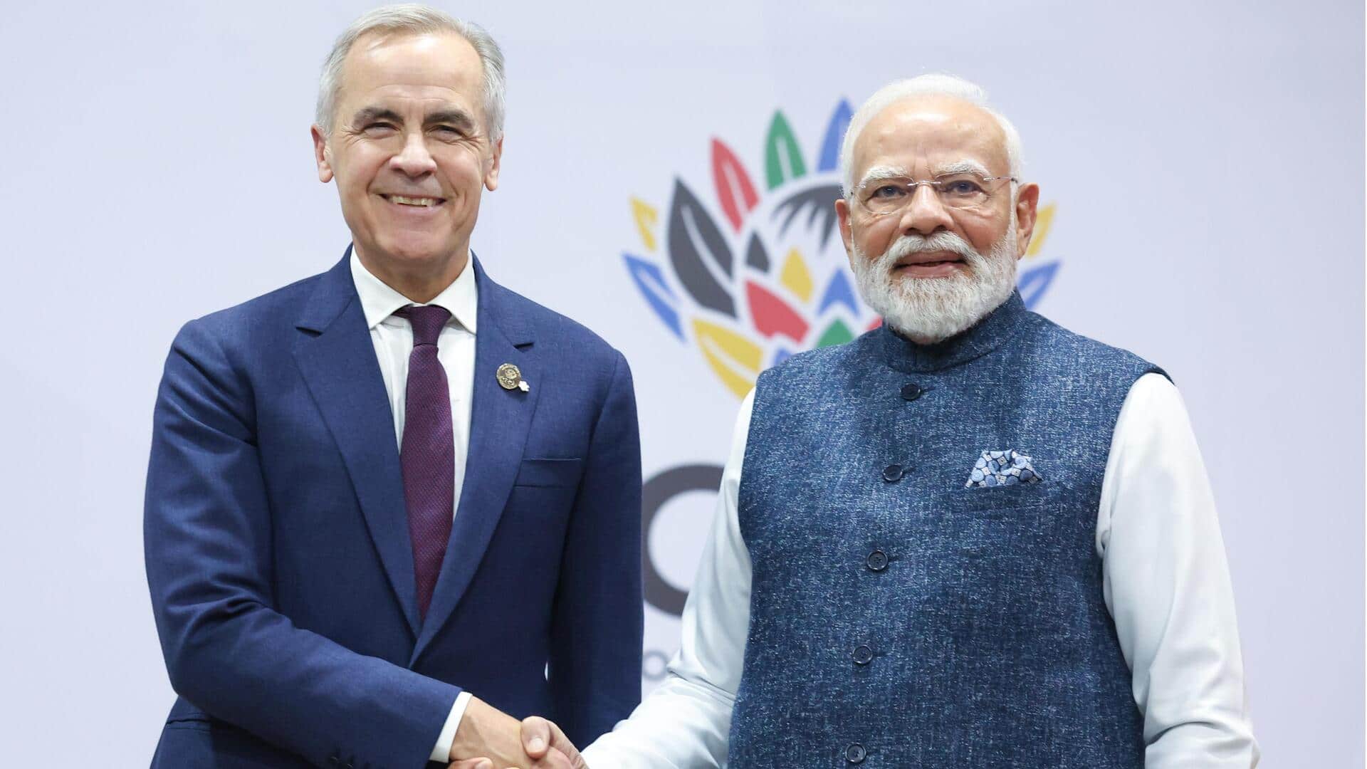 G-20 सम्मेलन: प्रधानमंत्री मोदी की कनाडा के मार्क कार्नी से मुलाकात, इन मुद्दों पर हुई चर्चा