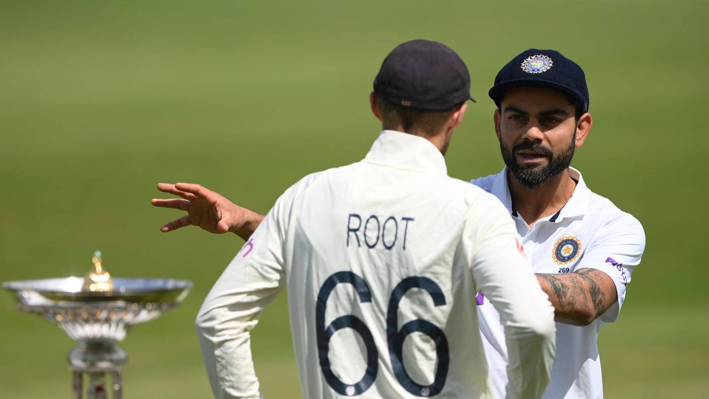 इंग्लैंड बनाम भारत: बारिश के कारण ड्रॉ हुआ पहला टेस्ट, मैच में बने ये रिकॉर्ड्स