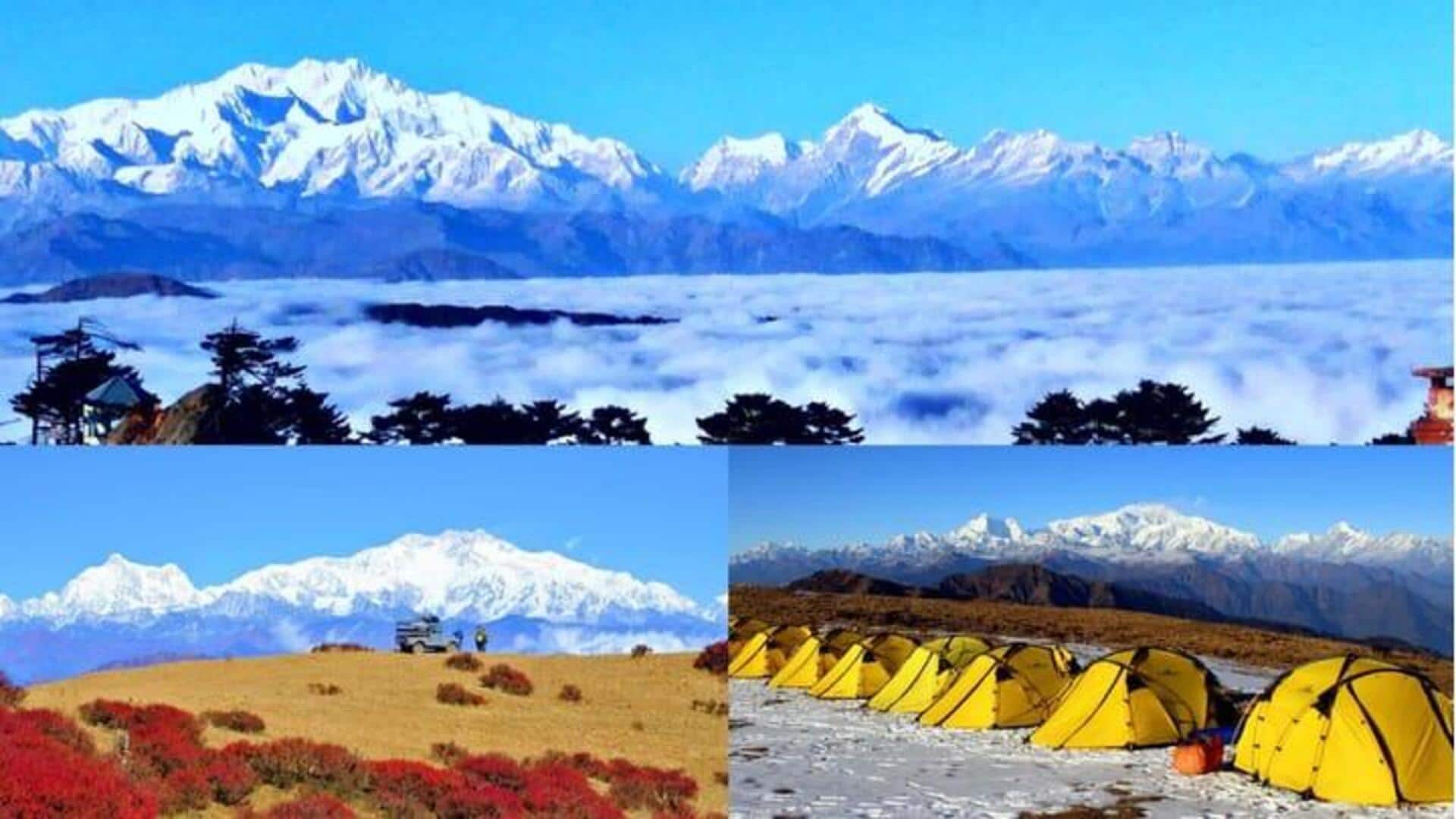 पश्चिम बंगाल की सबसे ऊंची चोटी संदक्फू की इन 5 खूबसूरत जगहों का करें रुख 