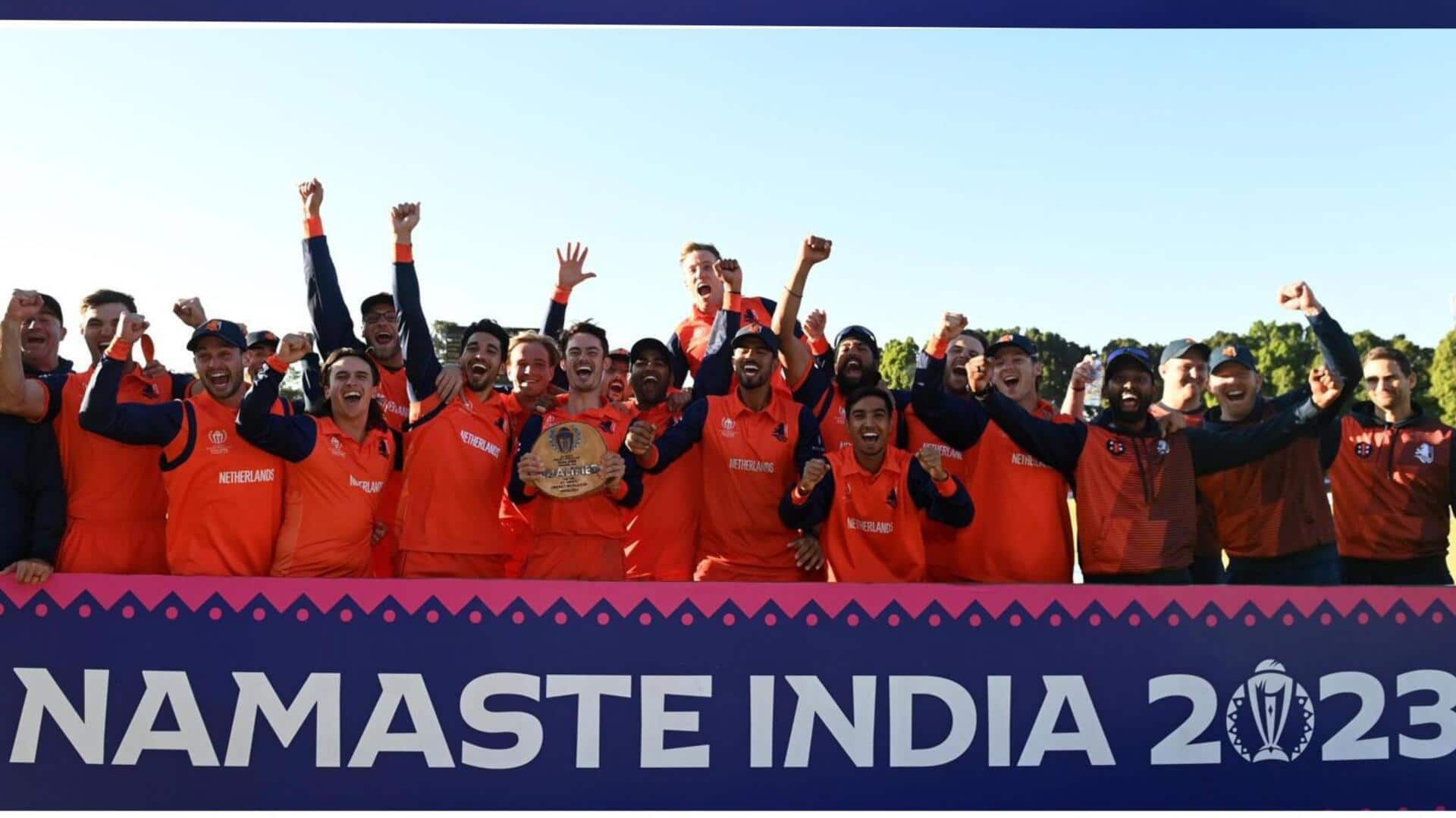 वनडे विश्व कप 2023: अभ्यास मैच खेलने के लिए सितंबर में भारत पहुंचेगी नीदरलैंड क्रिकेट टीम