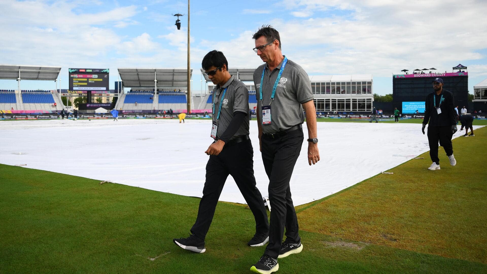 USA बनाम आयरलैंड: बारिश के चलते रद्द हुआ मैच, पाकिस्तान सुपर-8 की दौड़ से बाहर