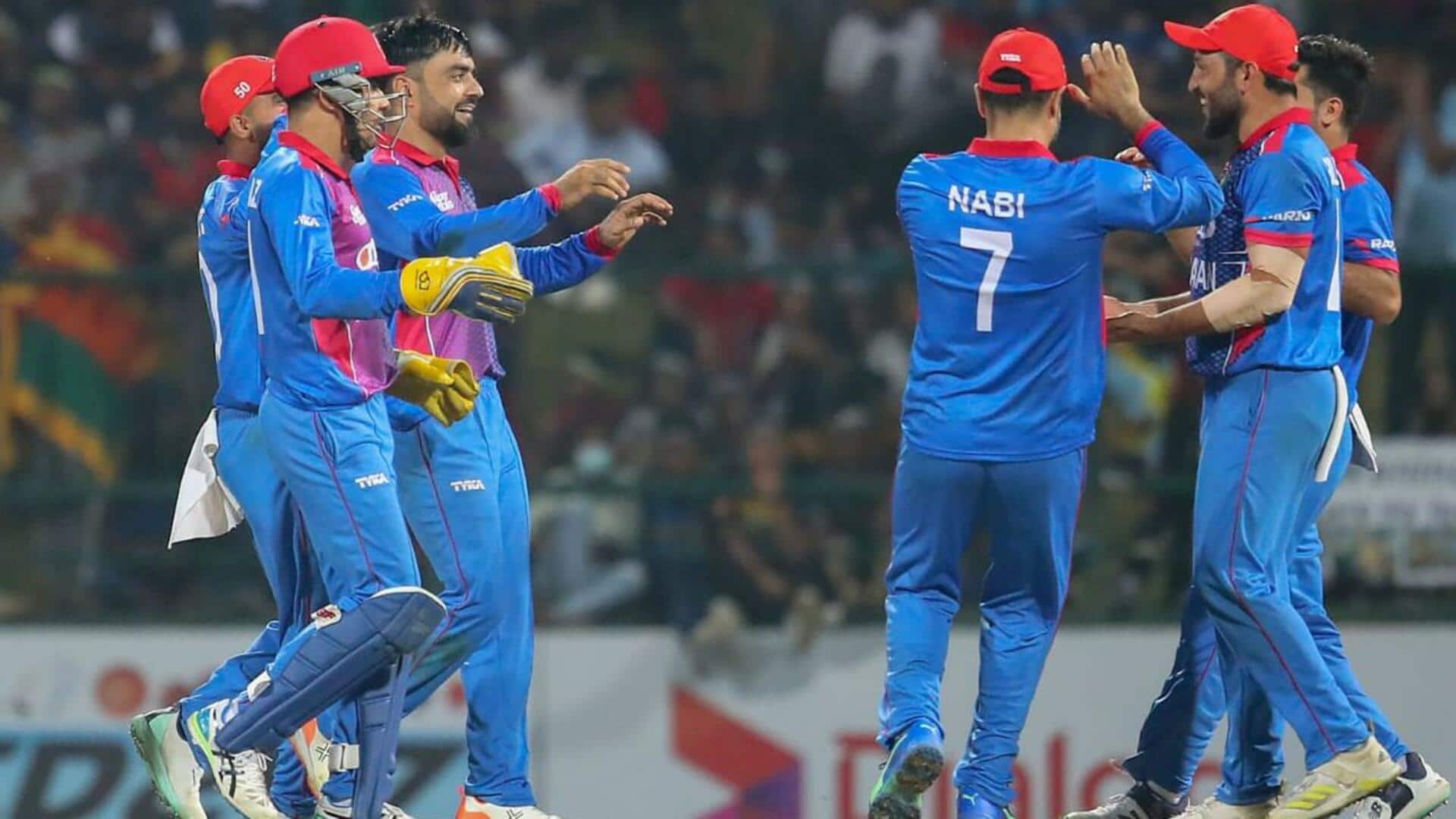 UAE के खिलाफ टी-20 सीरीज के लिए अफगानिस्तान की टीम घोषित 