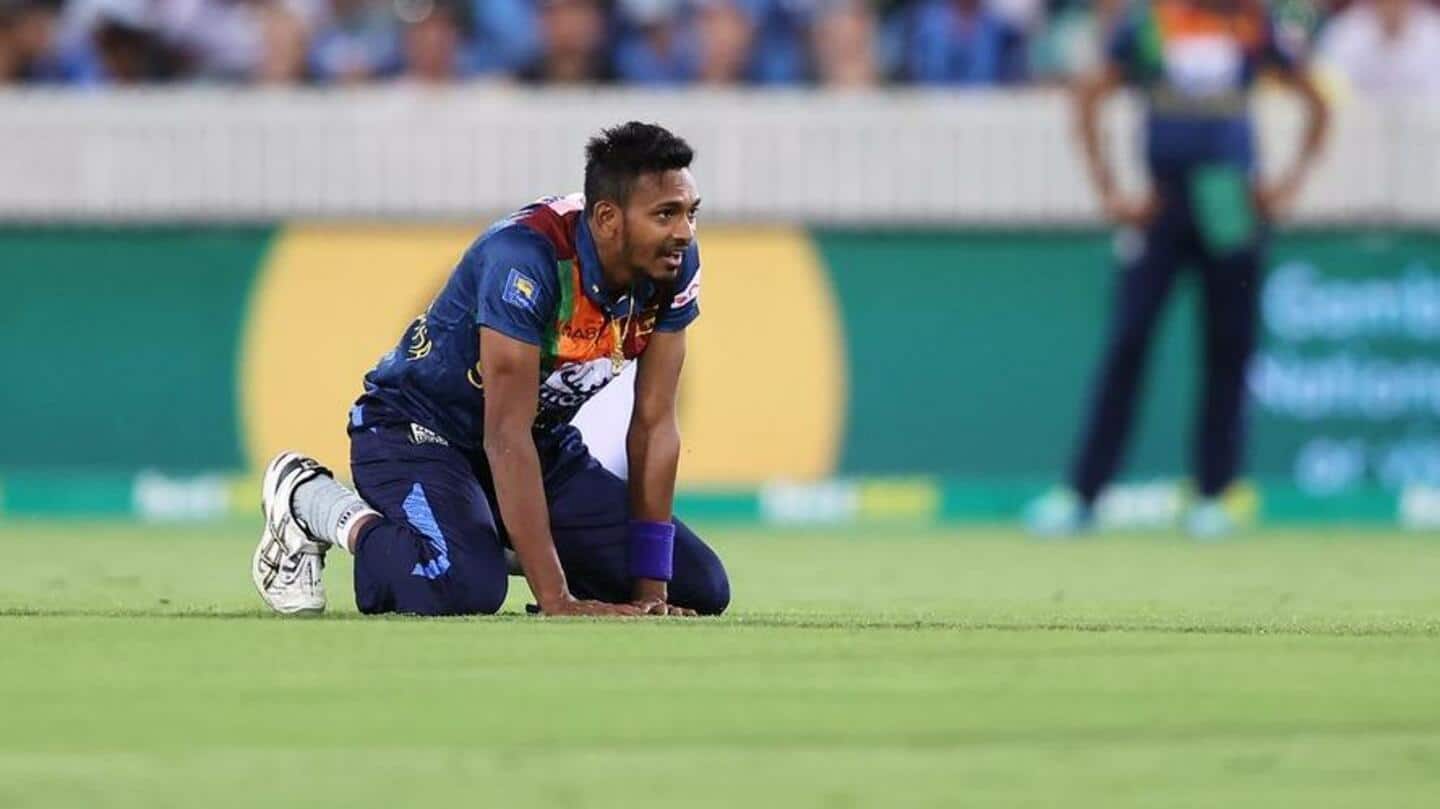 एशिया कप 2022: श्रीलंका को लगा झटका, तेज गेंदबाज दुष्मंथा चमीरा टूर्नामेंट से बाहर