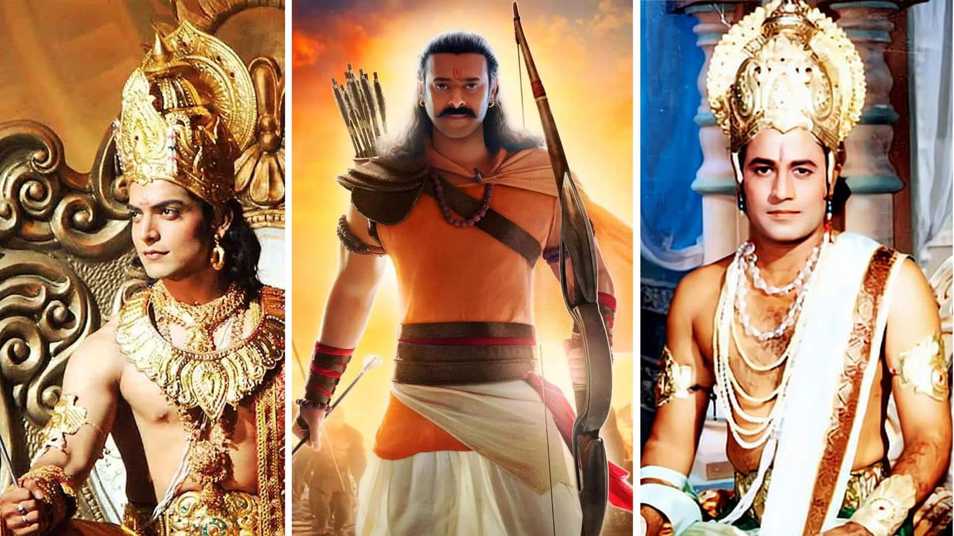 'आदिपुरुष' में प्रभास से पहले ये अभिनेता पर्दे पर ले चुके हैं राम का अवतार