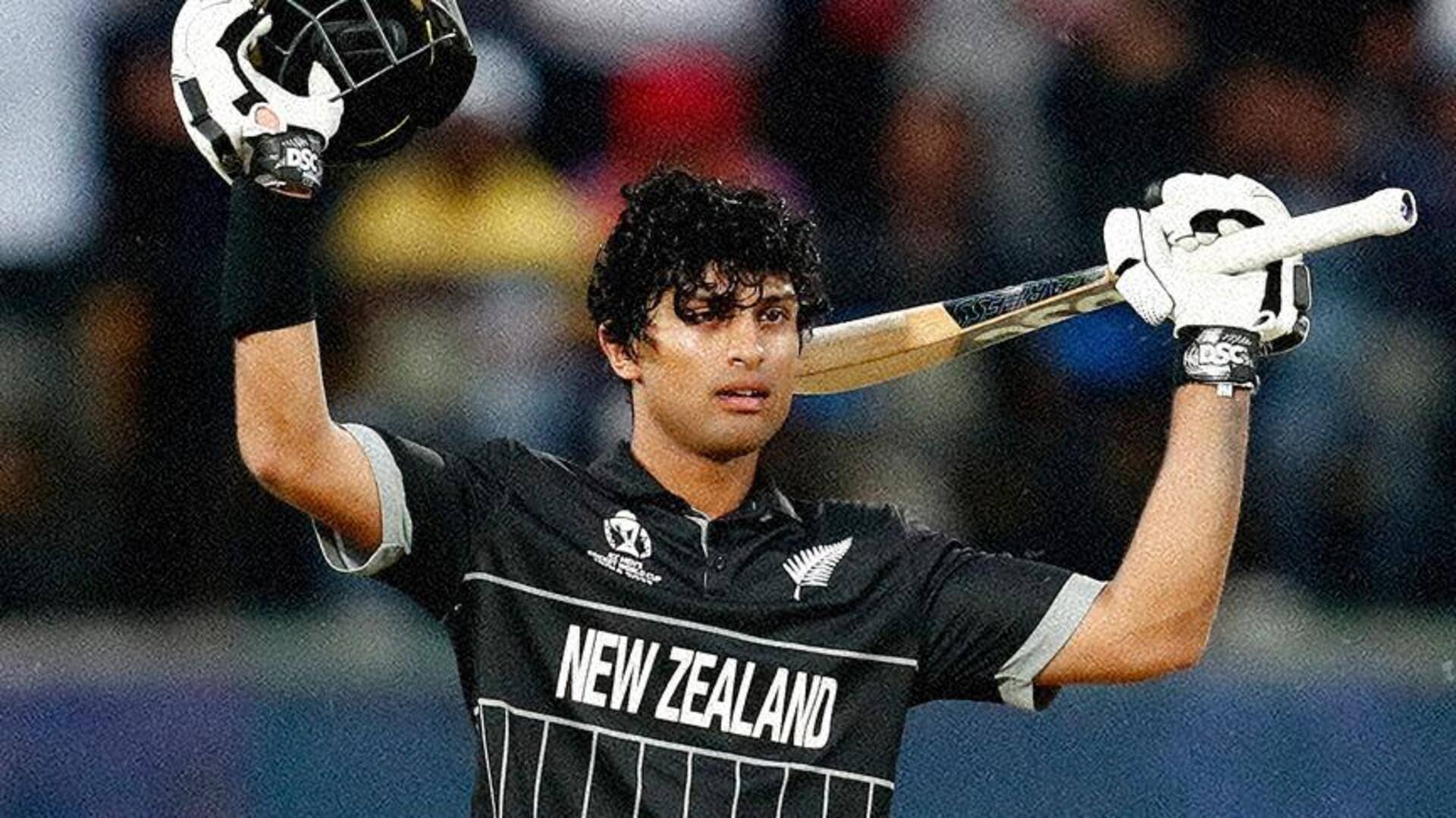 रचिन रविंद्र ने विश्व कप में जड़ा तीसरा शतक, ऐसा करने वाले न्यूजीलैंड के पहले बल्लेबाज 