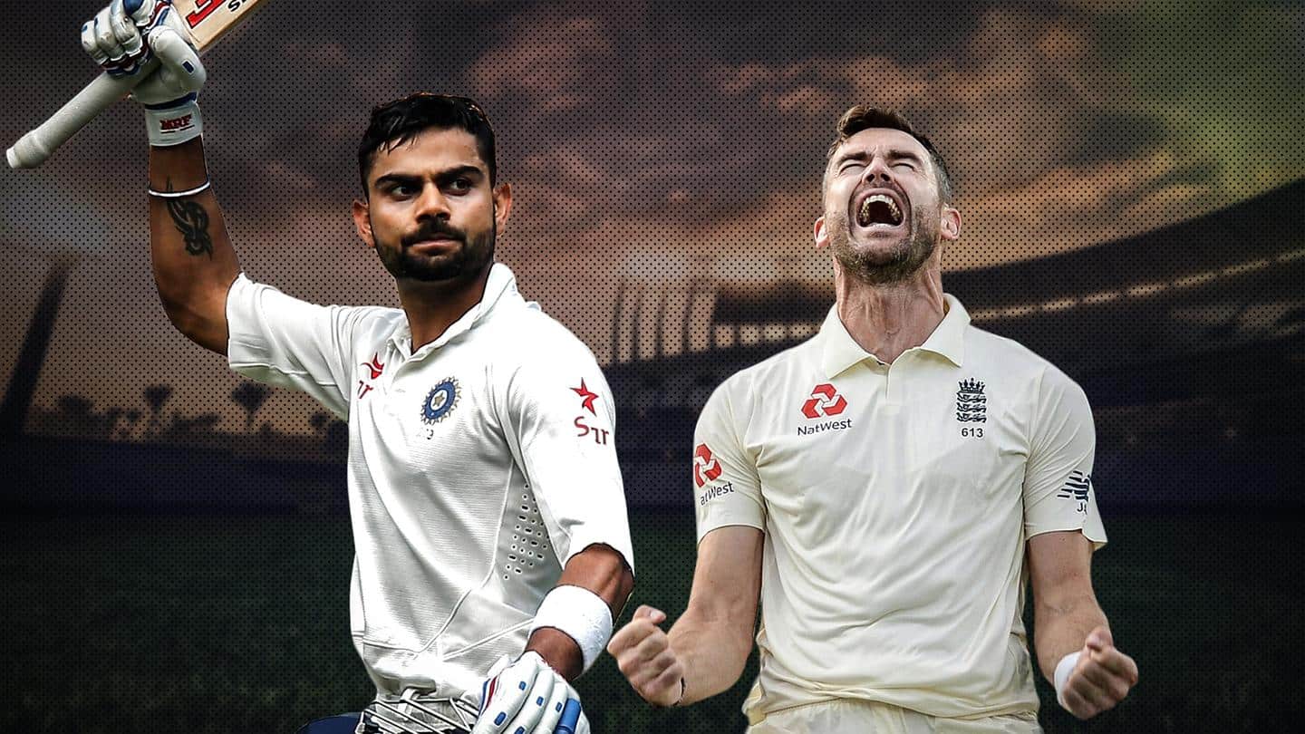 इंग्लैंड बनाम भारत: एंडरसन के खिलाफ कैसा रहा है कोहली का प्रदर्शन? जानें आंकड़े