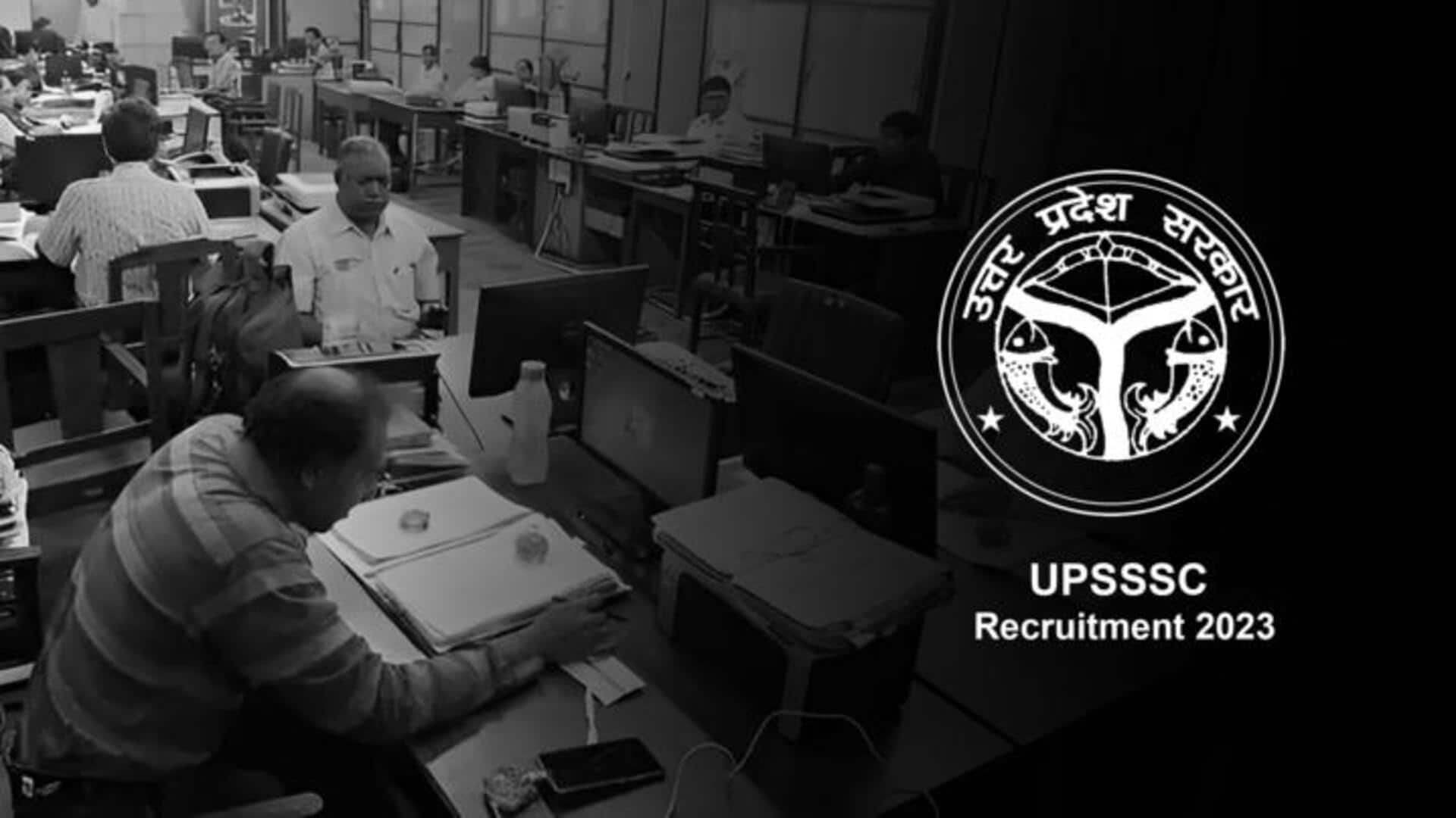 UPSSSC: उत्तर प्रदेश में 3,831 पदों पर निकली भर्ती, जल्द करें आवेदन