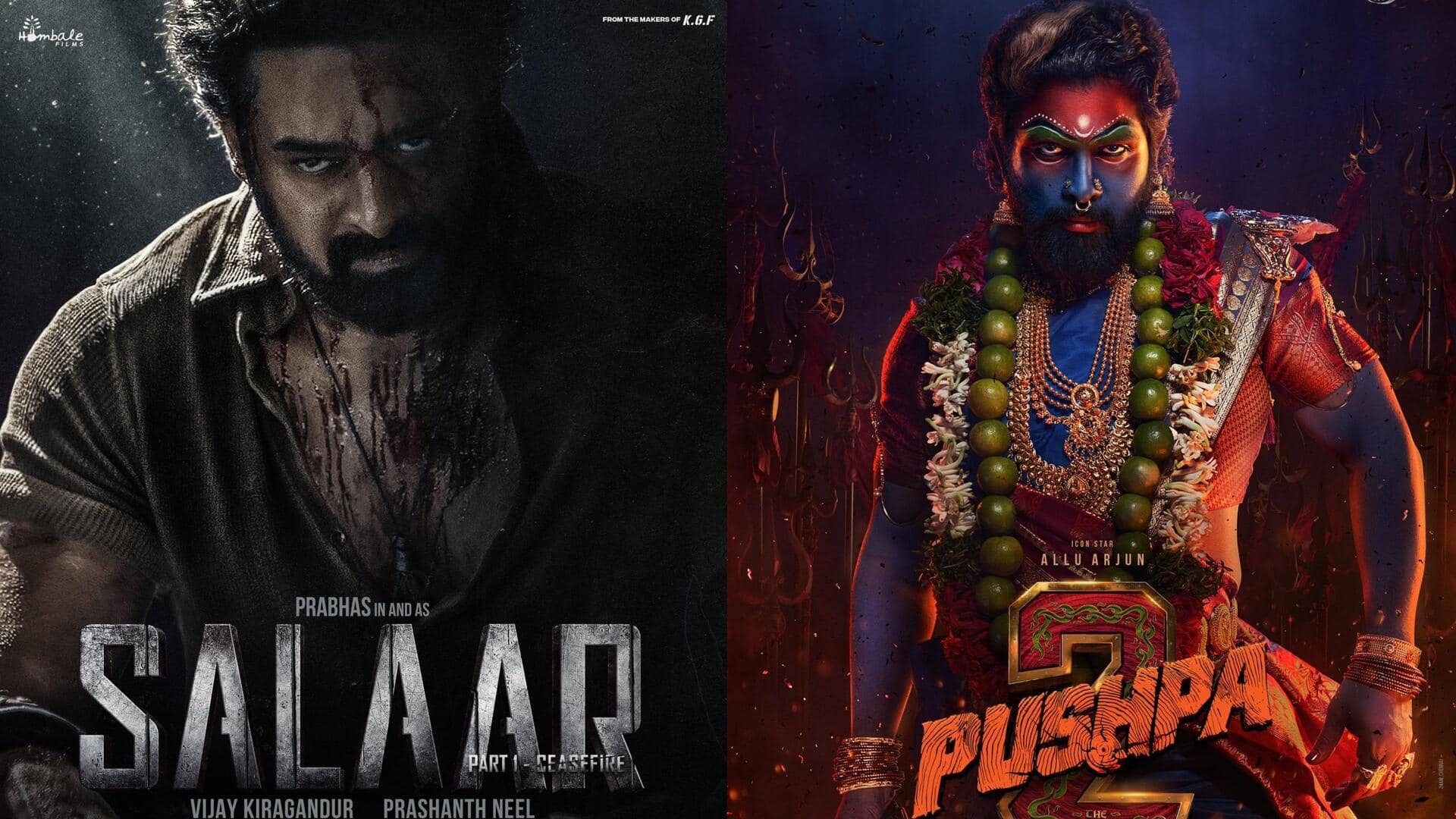 'पुष्पा 2' से 'सालार' तक, 24 घंटे में सबसे ज्यादा देखे गए इन फिल्मों के टीजर