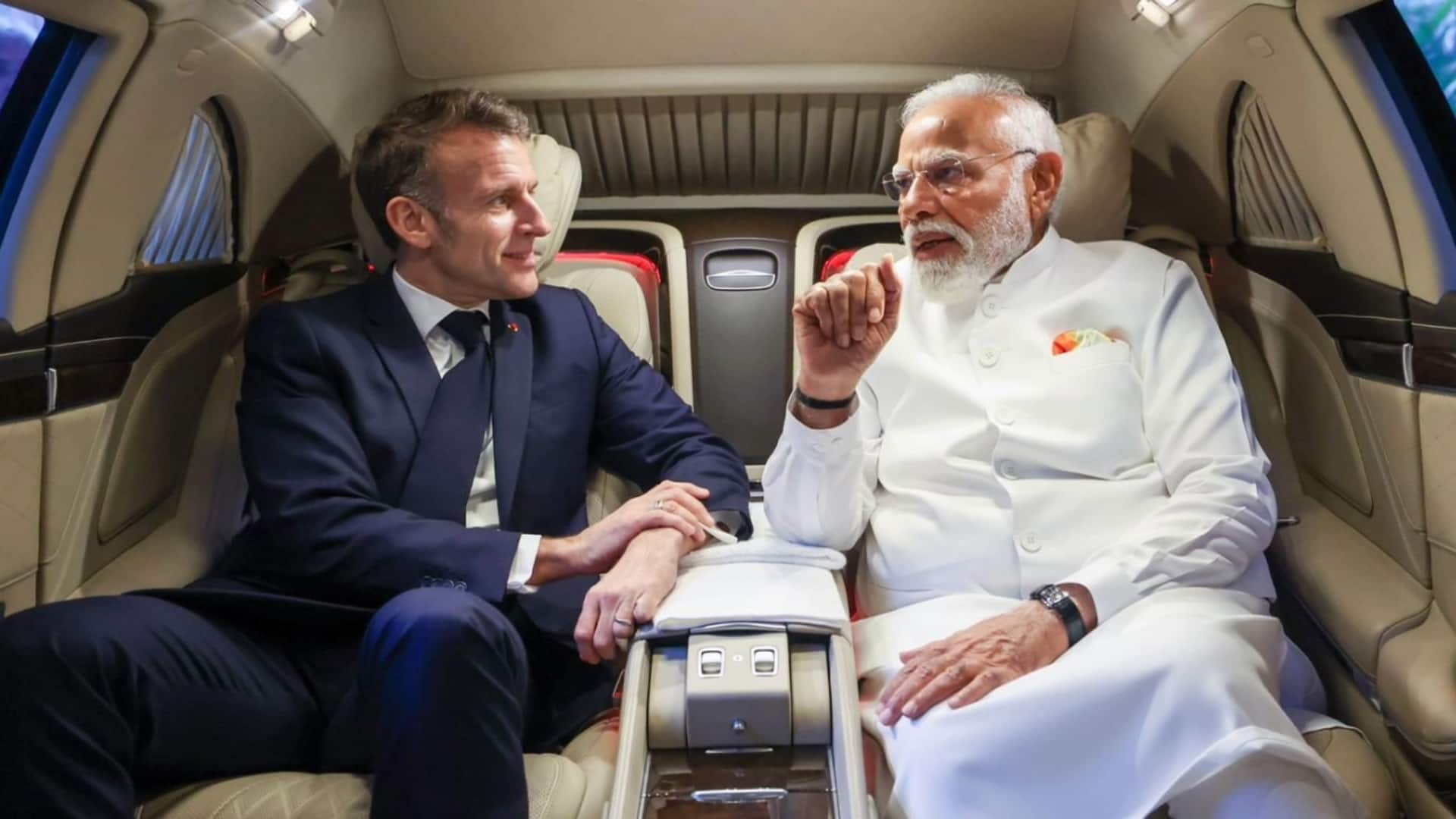 इमैनुएल मैक्रों ने भारत को बताया नेतृत्व करने वाला देश, कहा- बड़ी कंपनियों के CEO भारतीय