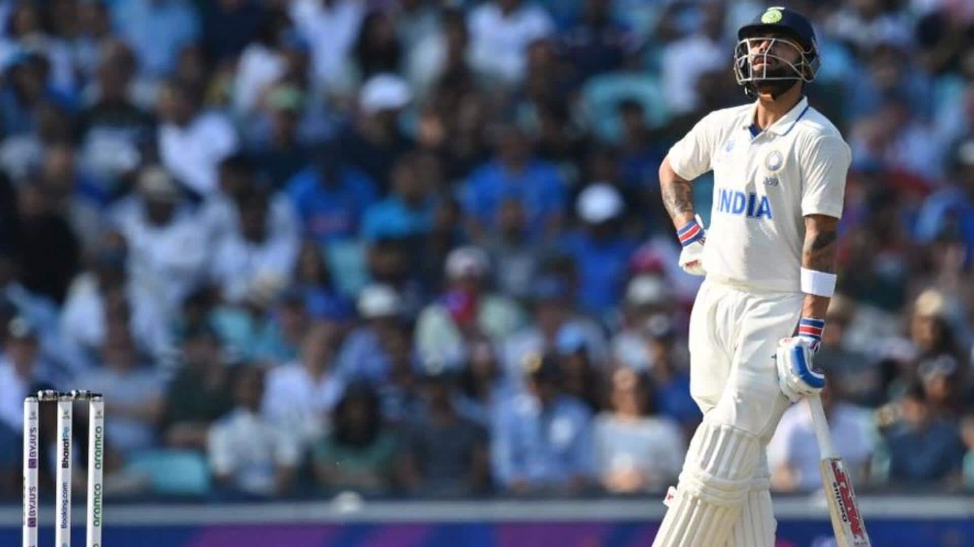 विराट कोहली टेस्ट की चौथी पारी में 1,000 रन बनाने वाले 5वें भारतीय बने, जानिए आंकड़े
