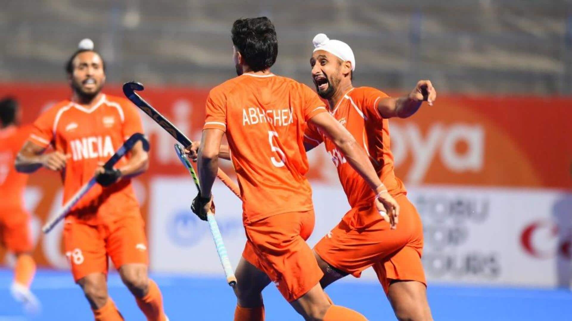 एशियाई खेल 2026: भारतीय हॉकी टीम ने जीता स्वर्ण पदक, फाइनल में मलेशिया को हराया
