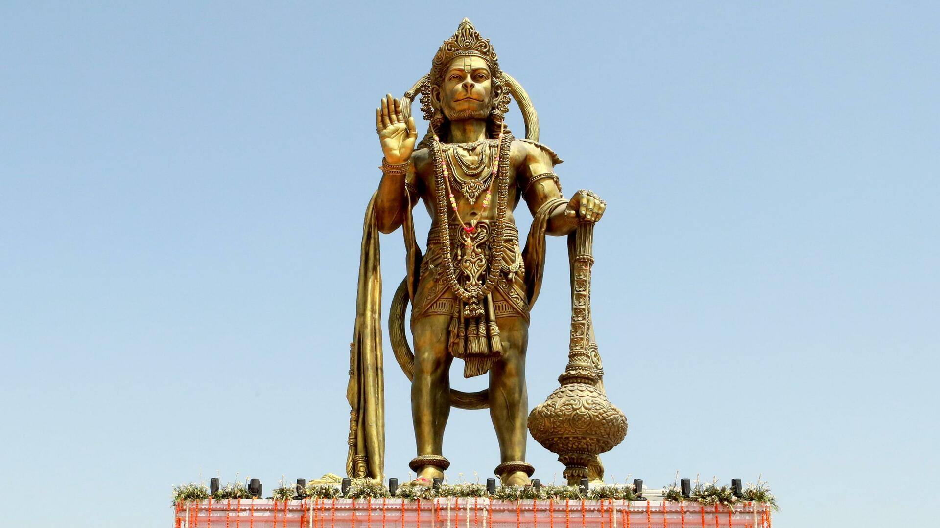 गुजरात: सालंगपुर में 54 फीट ऊंची हनुमान प्रतिमा का अनावरण, जानें खास बातें