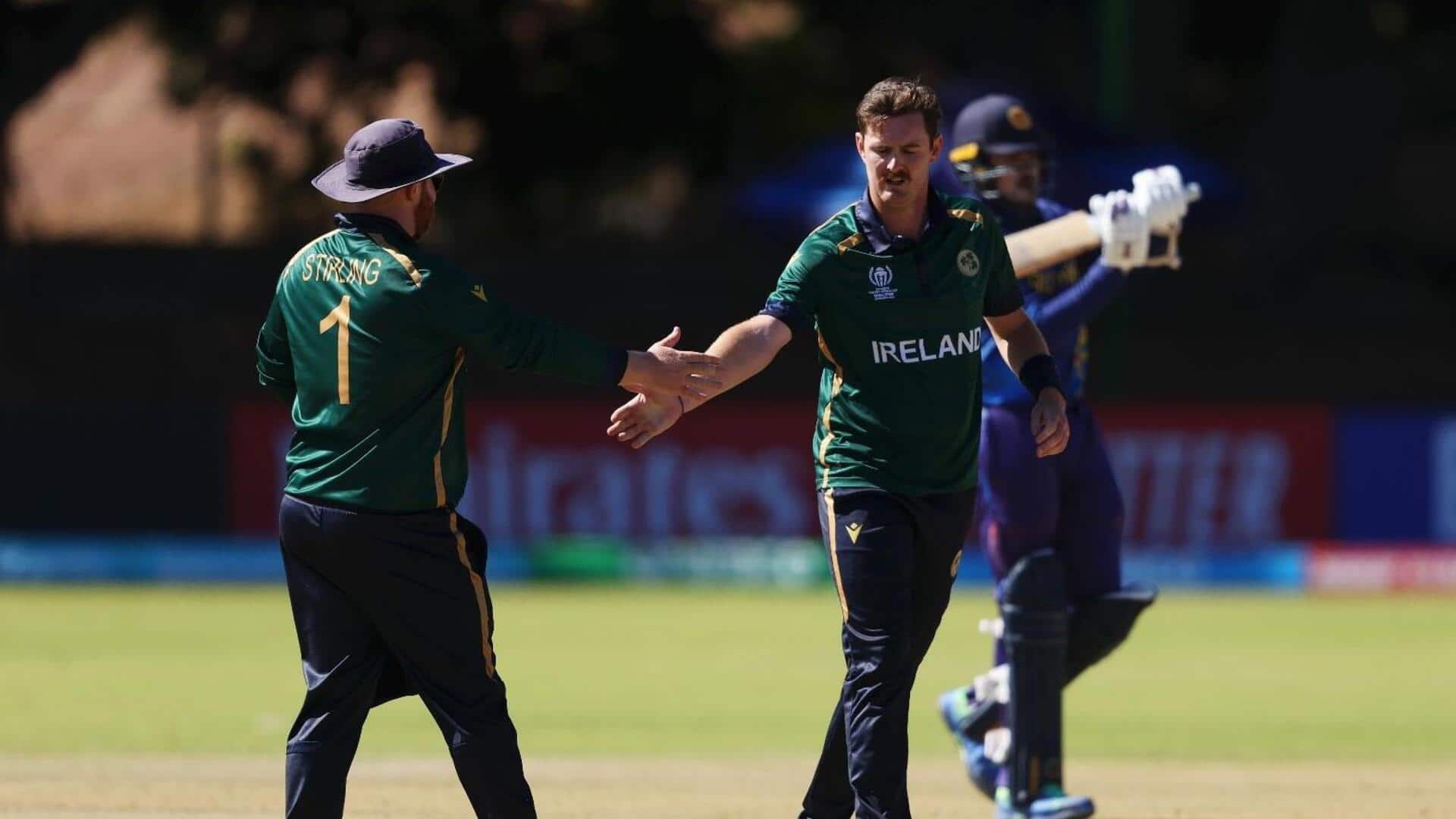 श्रीलंका बनाम आयरलैंड: मार्क अडायर ने वनडे करियर के 50 विकेट पूरे किए, जानिए उनके आंकड़े 