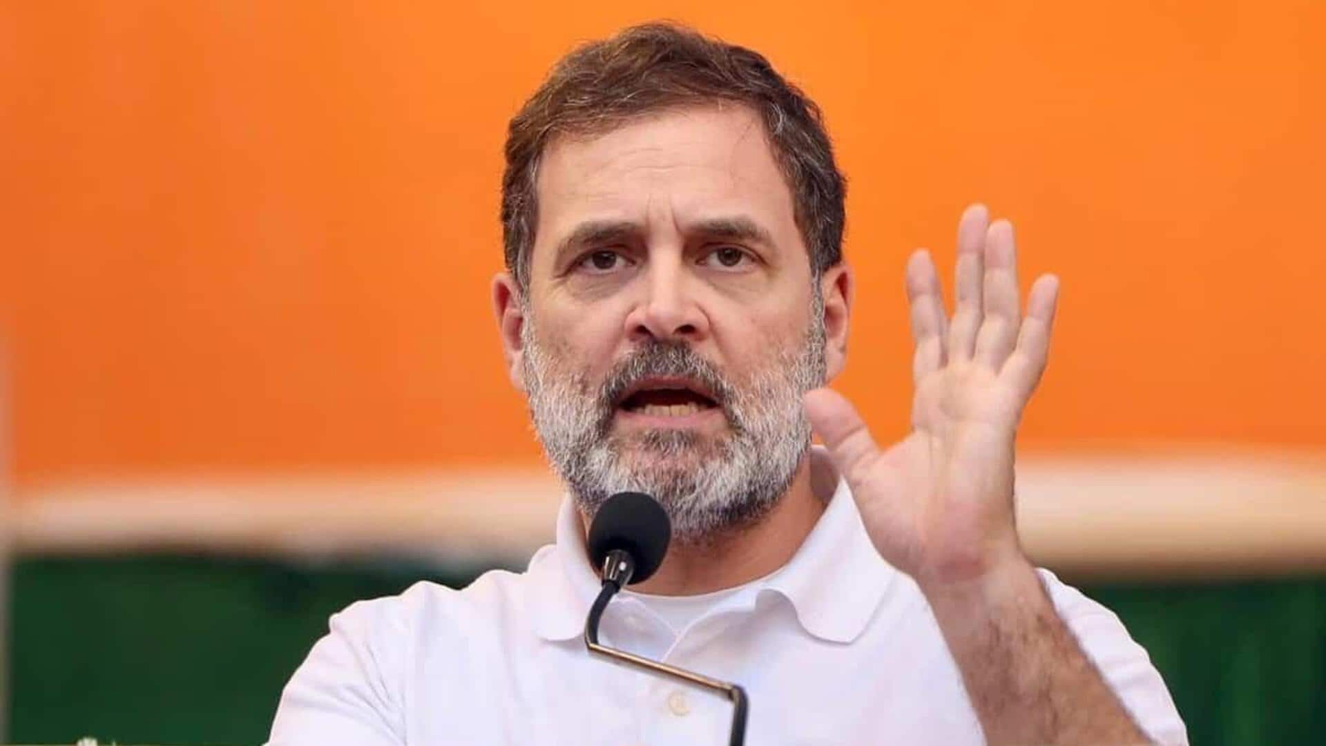 राहुल गांधी ने वायु प्रदूषण पर चर्चा की मांग उठाई, केंद्र सरकार तैयार