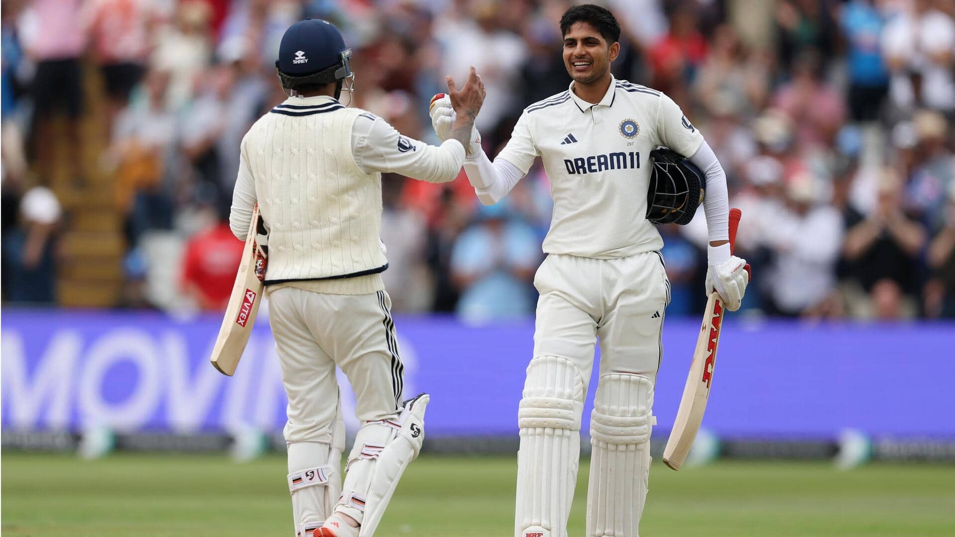 एजबेस्टन टेस्ट: भारत ने दूसरी पारी 427 रन पर की घोषित, इंग्लैंड को मिला विशाल लक्ष्य एजबेस्टन टेस्ट: भारत ने दूसरी पारी 427 रन पर की घोषित, इंग्लैंड को मिला विशाल लक्ष्य