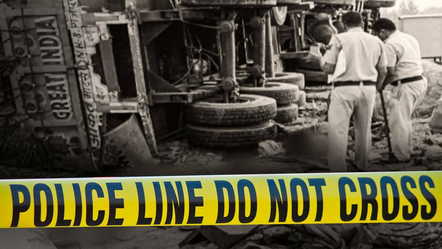 हरियाणा: अनियंत्रित ट्रक ने सड़क किनारे सो रहे प्रवासी मजदूरों को कुचला, तीन की मौत
