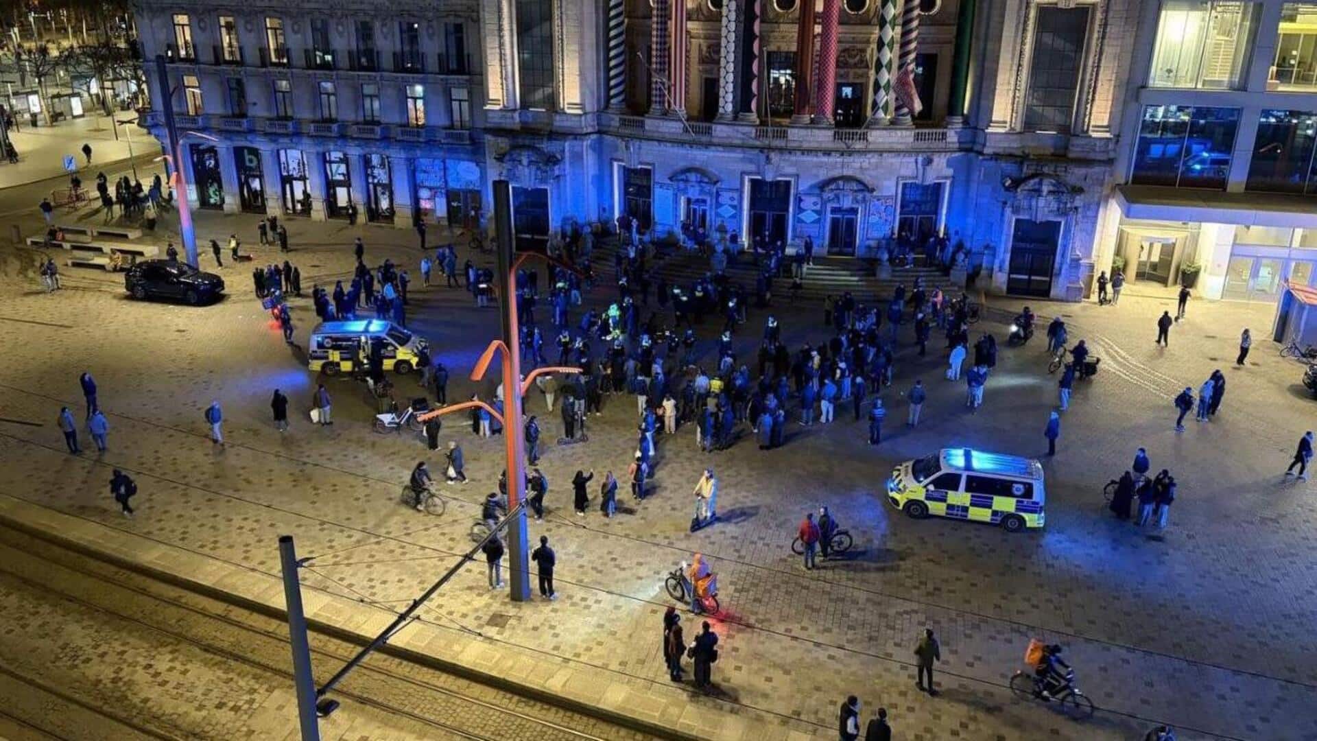 बेल्जियम में कुर्द समर्थक प्रदर्शन के दौरान लोगों पर चाकू से हमला, 6 घायल