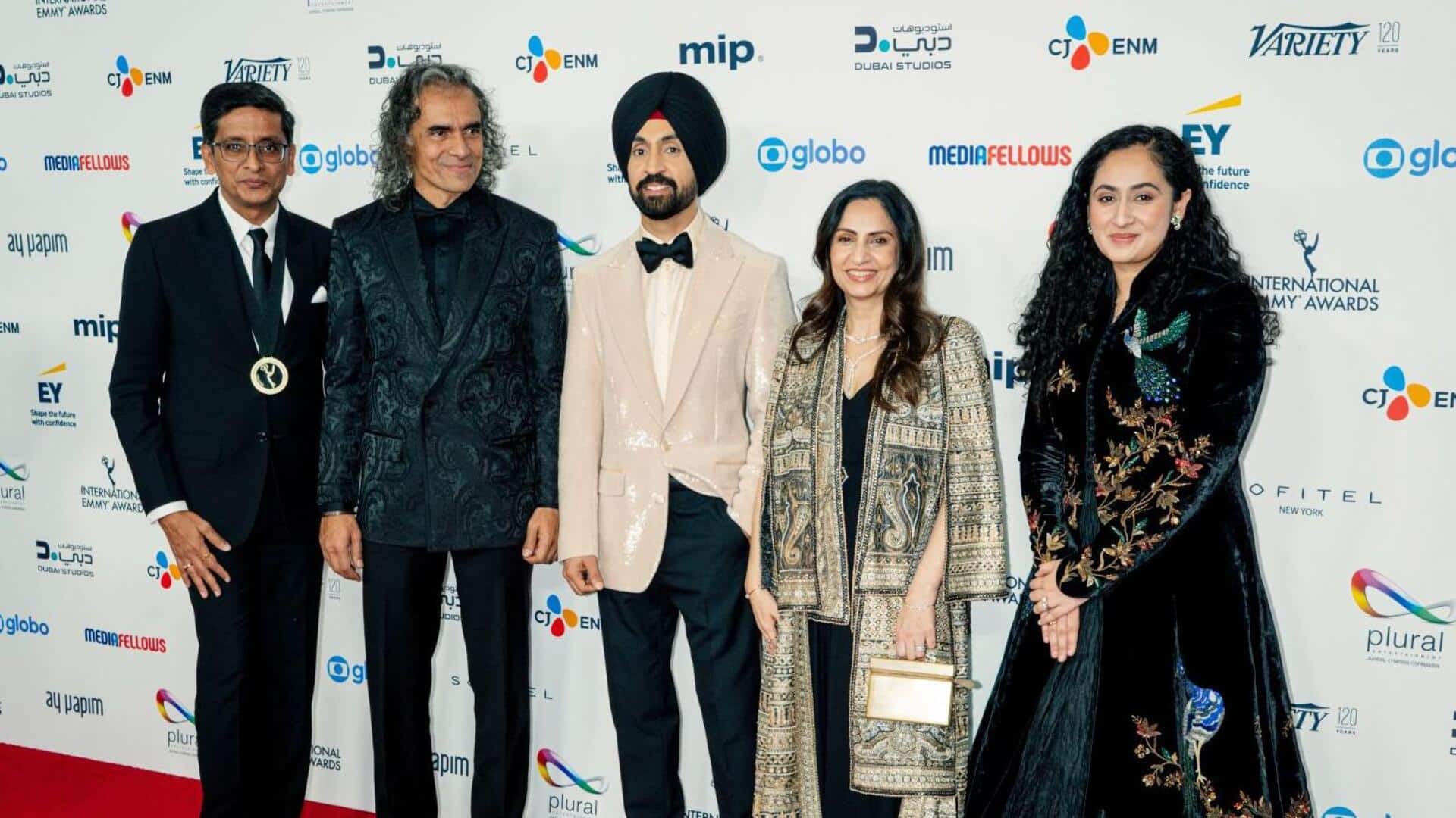 अंतरराष्ट्रीय एमी पुरस्कार 2025: दिलजीत दोसांझ चूके, 'अमर सिंह चमकीला' को भी मिली हारी 