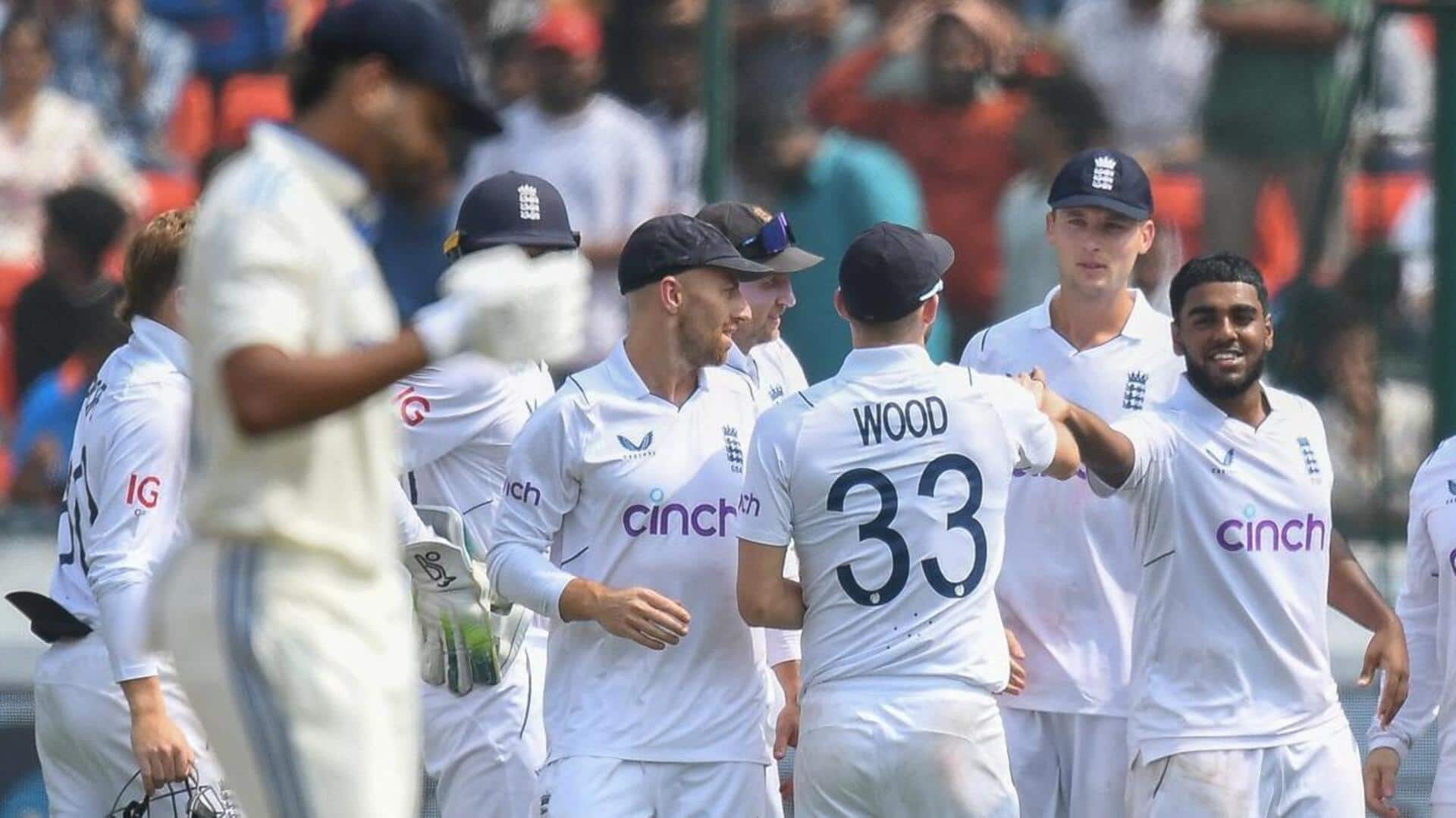 पहला टेस्ट: इंग्लैंड ने भारत को हराकर सीरीज में बनाई बढ़त, ये बने रिकॉर्ड्स