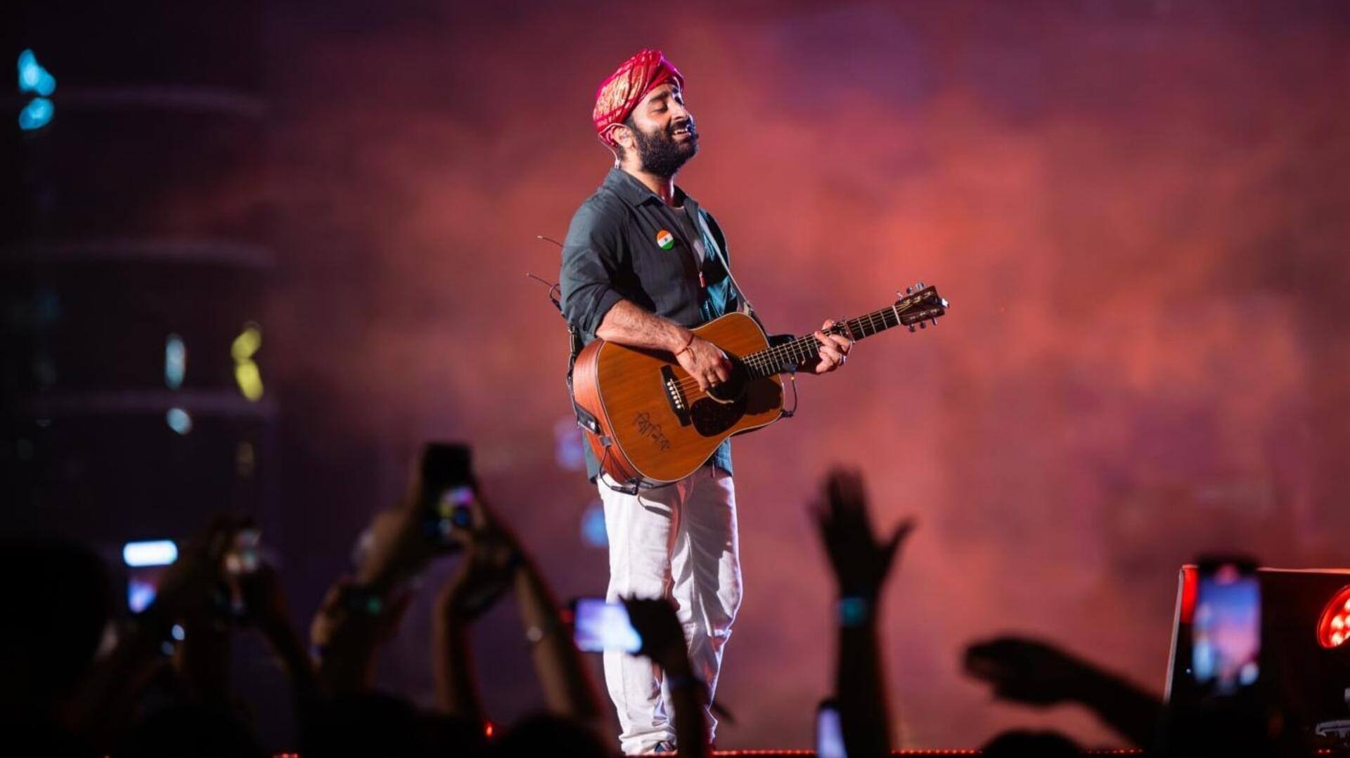 अरिजीत सिंह ने संन्यास के ऐलान के बाद दी लाइव प्रस्तुति, जानिए कहां किया परफॉर्म