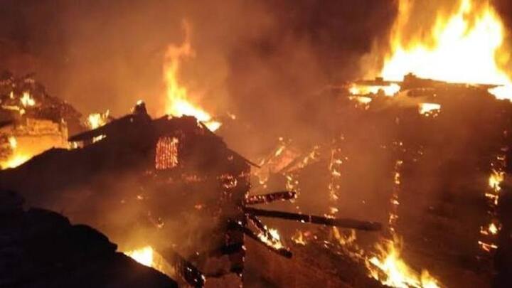 बिहार: अररिया में भूसा घर में लगी आग, दो भाई सहित छह बच्चे जिंदा जले