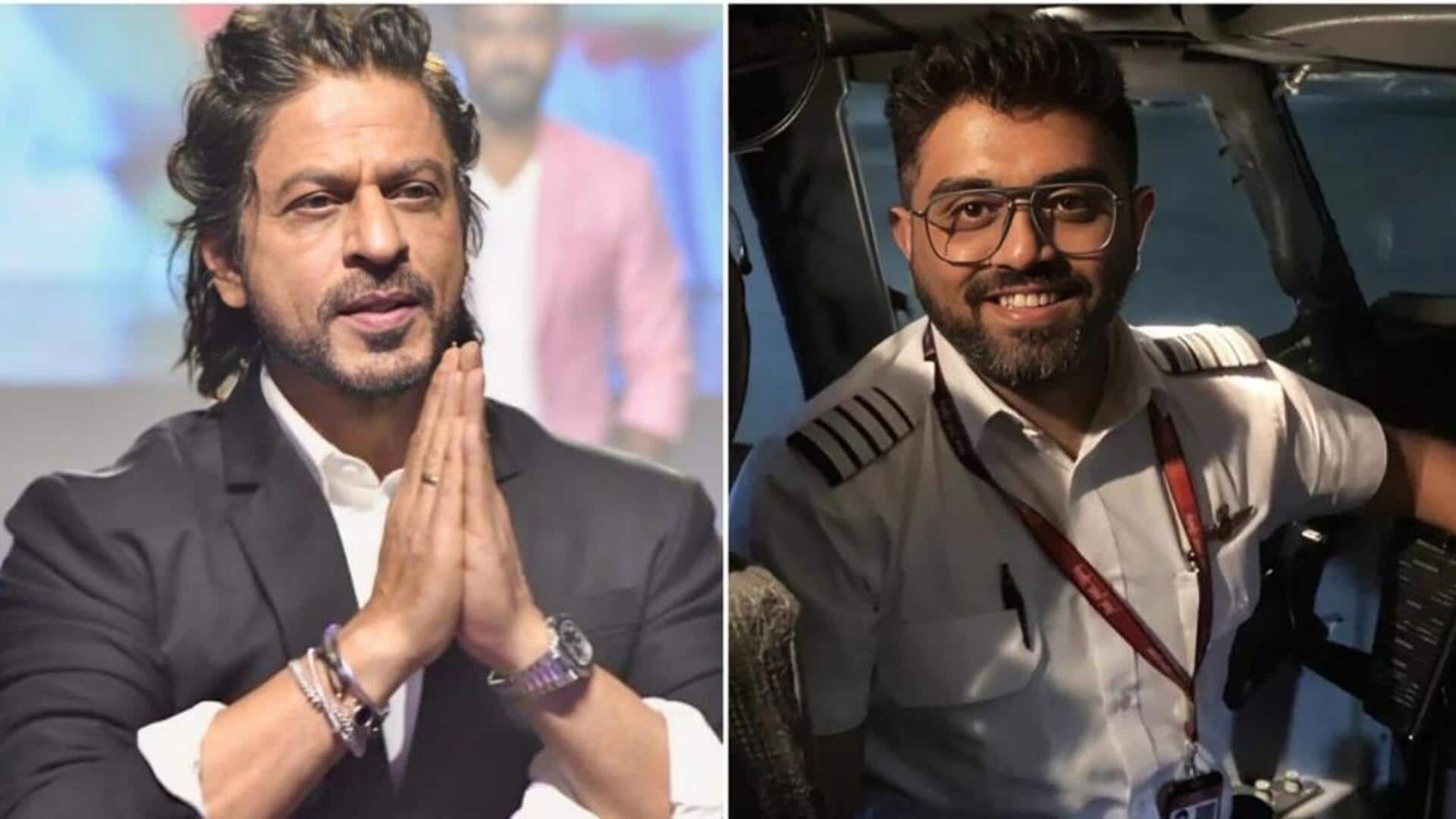 शाहरुख खान का कैप्टन स्मित मच्छार को सलाम, कहा- पूरे देश को आप पर गर्व है