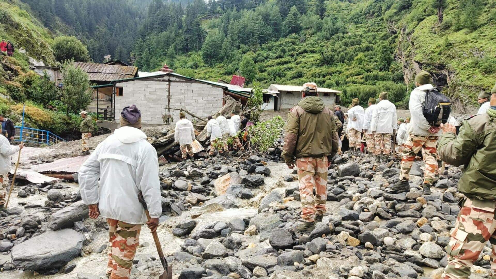 उत्तरकाशी में बादल फटने के बाद केरल से आए 28 पर्यटकों का समूह लापता उत्तरकाशी में बादल फटने के बाद केरल से आए 28 पर्यटकों का समूह लापता
